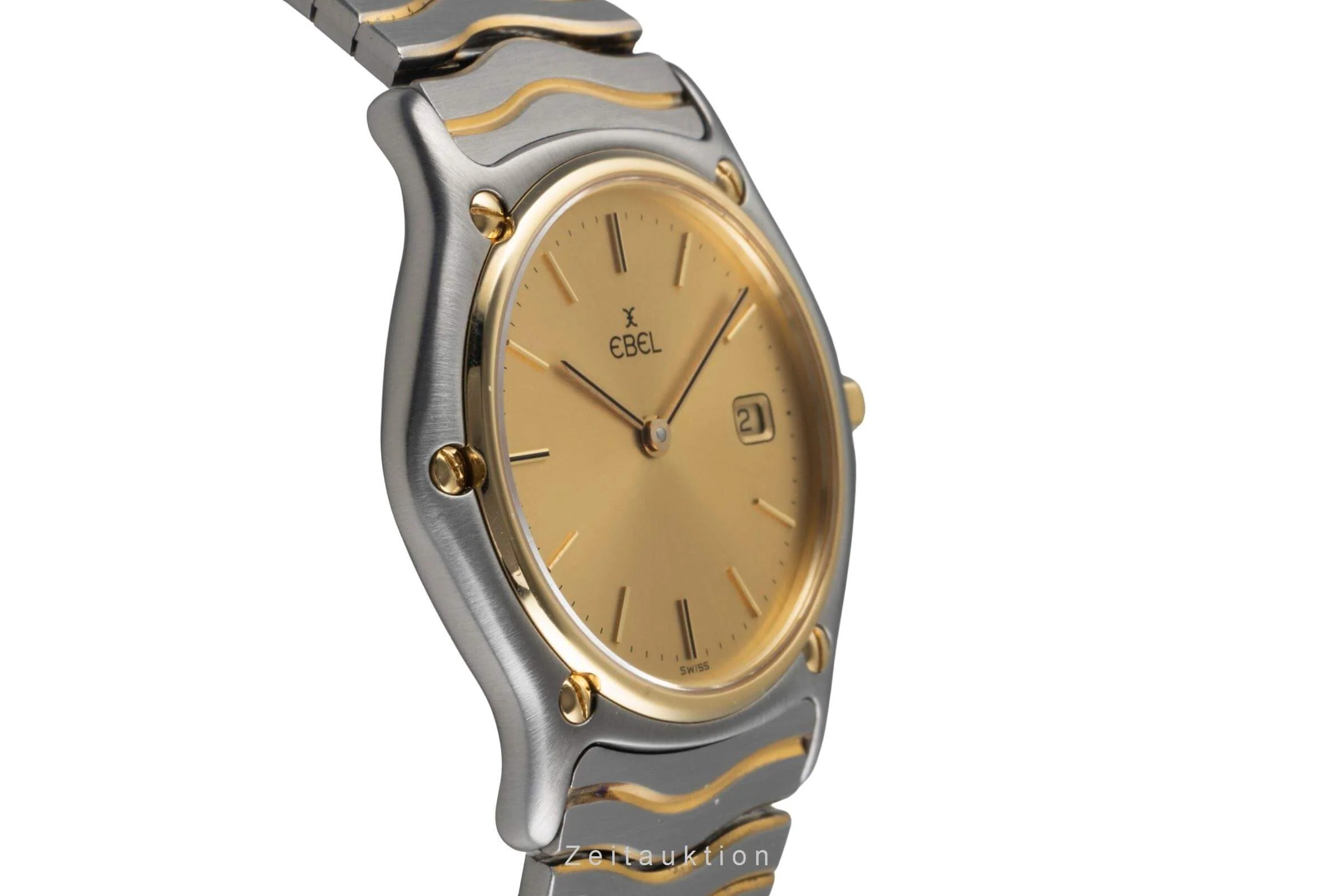 Ebel Classic Wave steel / gold quartz women's watch 184909  [2500807] - Image 8