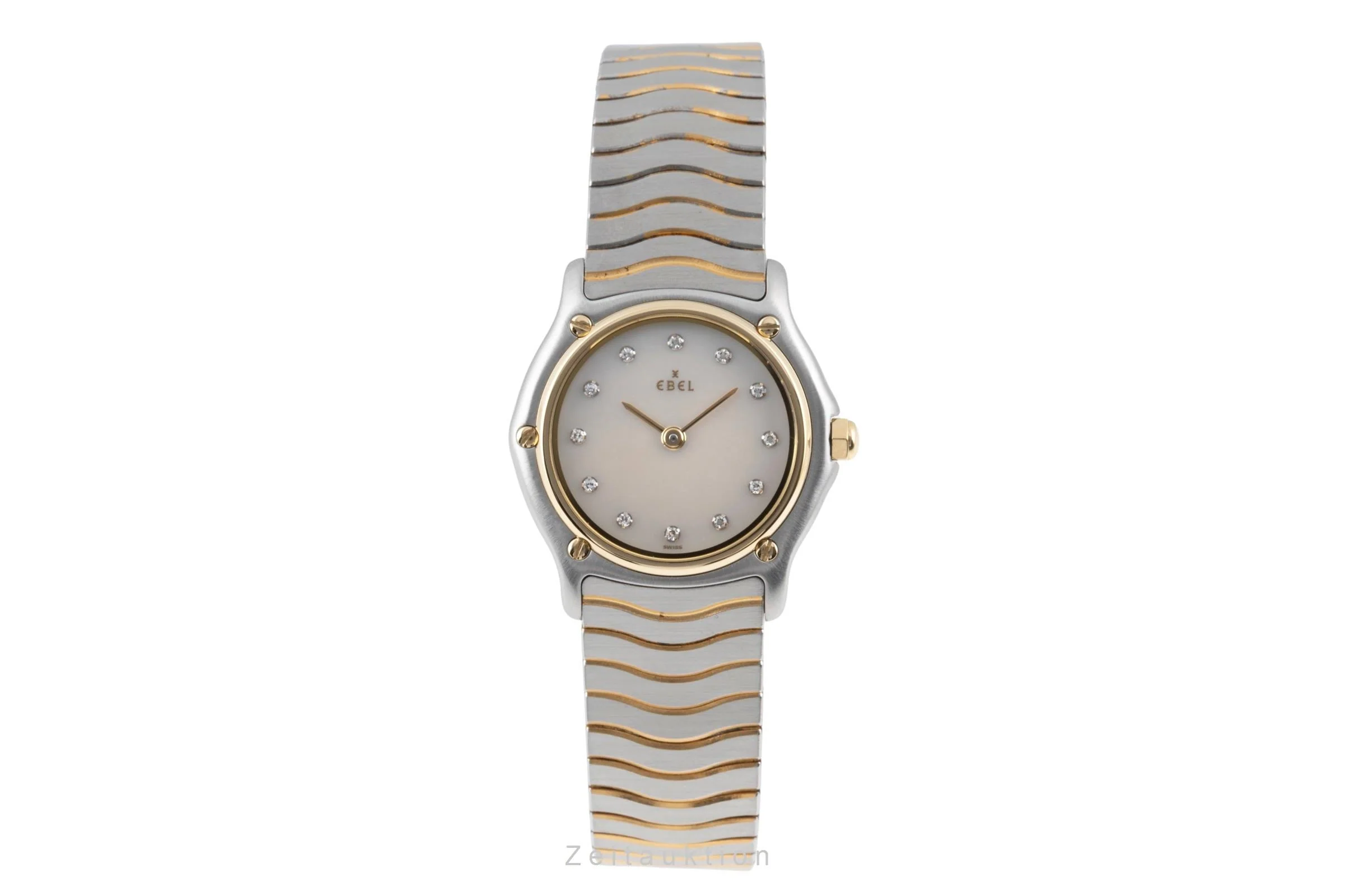 Ebel Classic Wave steel / gold quartz women's watch E1090121  [2507112] - Image 5