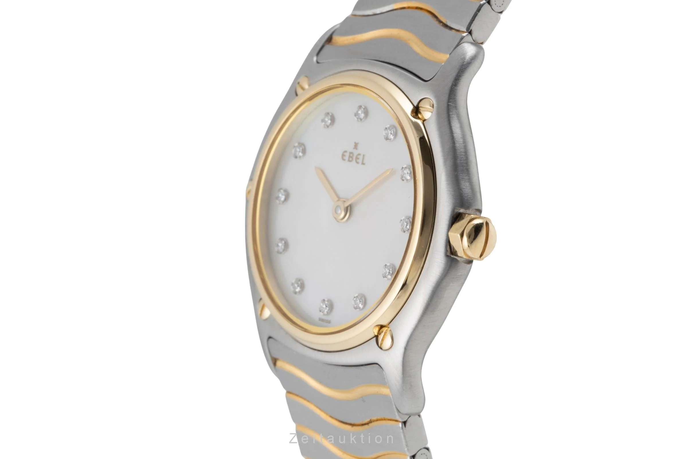 Ebel Classic Wave steel / gold quartz women's watch E1090121  [2507112] - Image 7