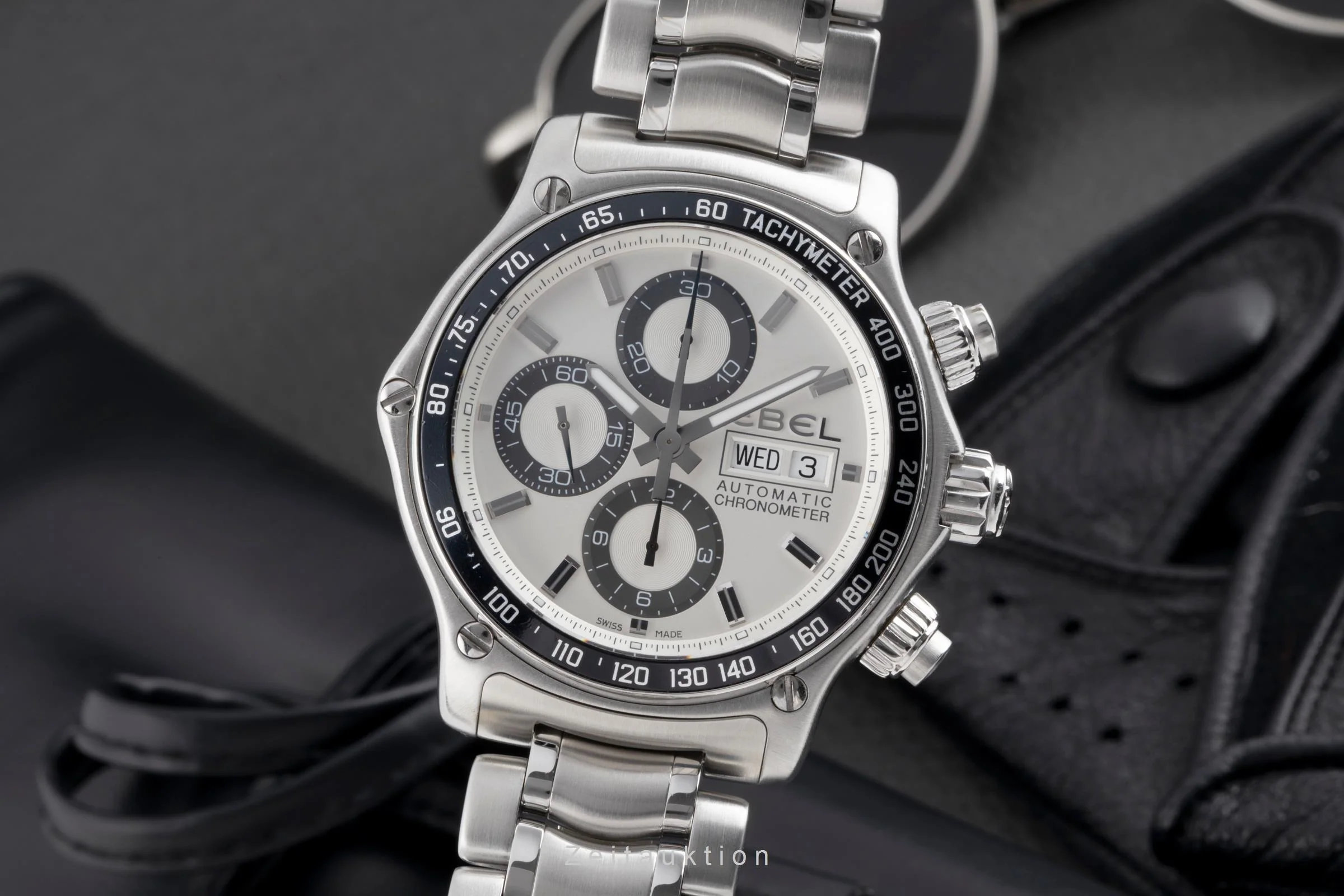 Ebel Discovery chronograph steel automatic men's watch E9750L62  [2502955] - Image 2