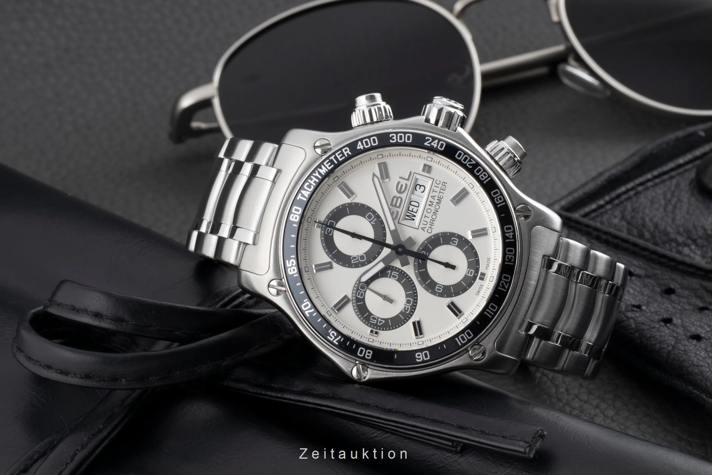 Ebel Discovery chronograph steel automatic men's watch E9750L62  [2502955] - Image 3