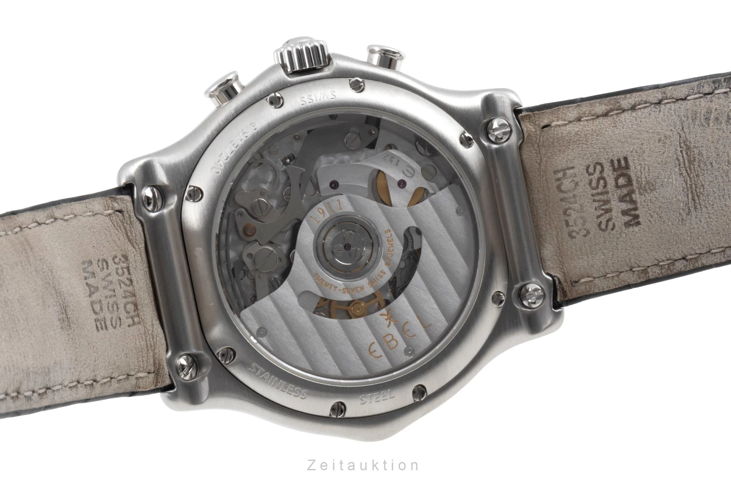 Ebel Le Modulor chronograph steel automatic men's watch 9137240  [2504392] - Image 12