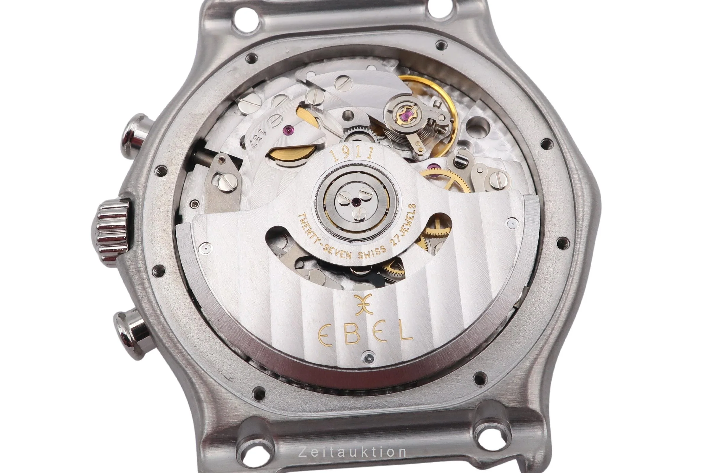 Ebel Le Modulor chronograph steel automatic men's watch 9137240  [2504392] - Image 15