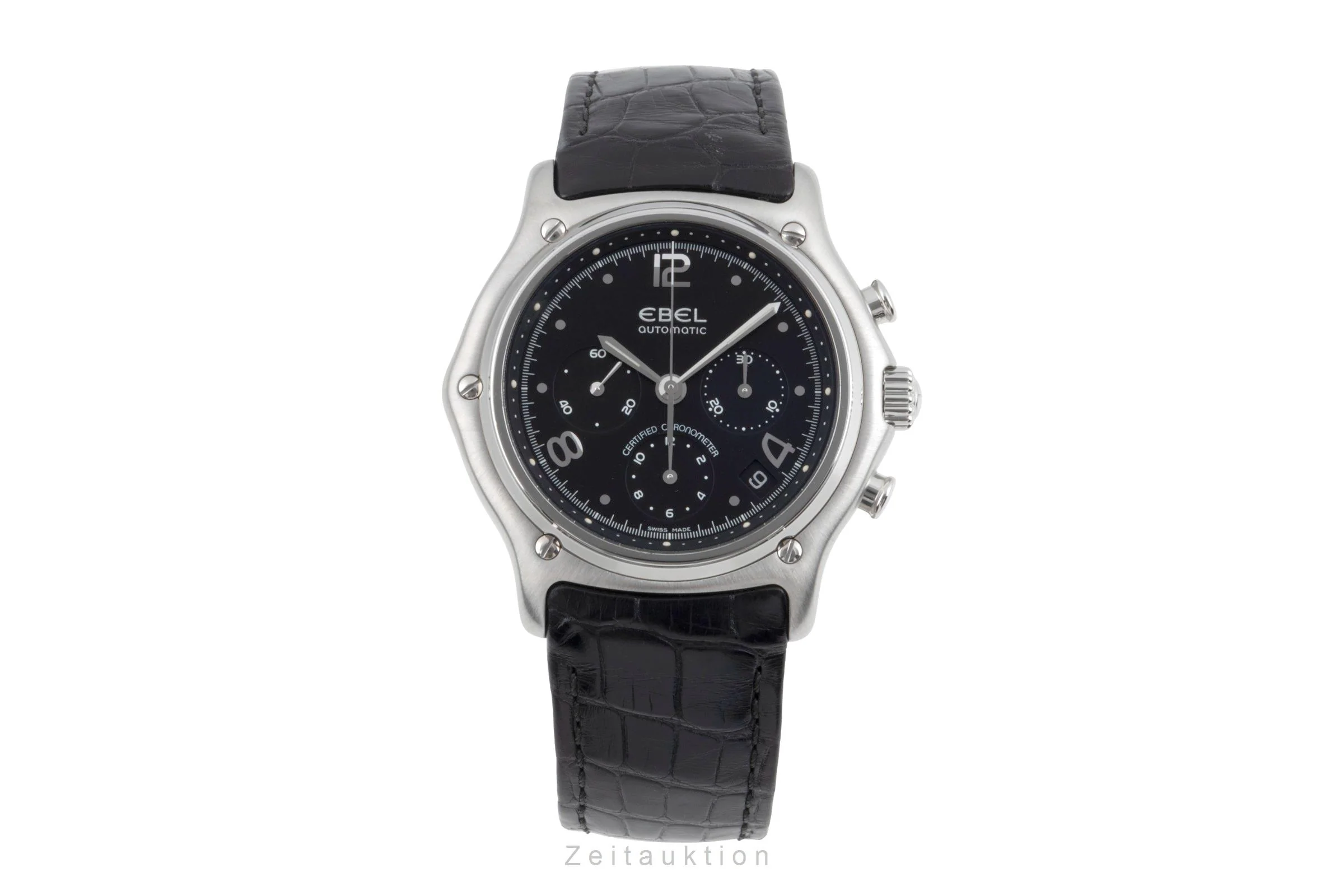 Ebel Le Modulor chronograph steel automatic men's watch 9137240  [2504392] - Image 5