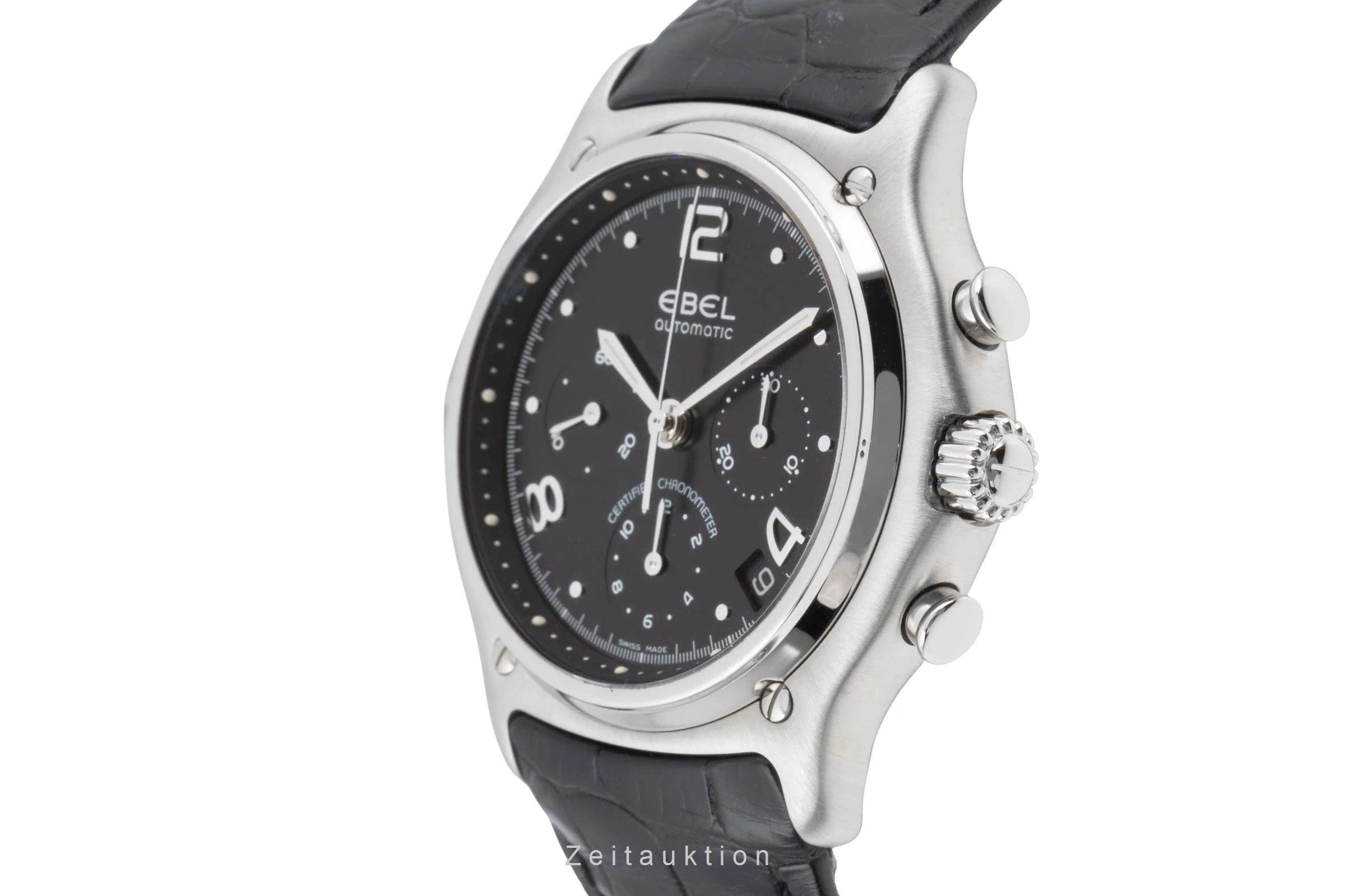 Ebel Le Modulor chronograph steel automatic men's watch 9137240  [2504392] - Image 7