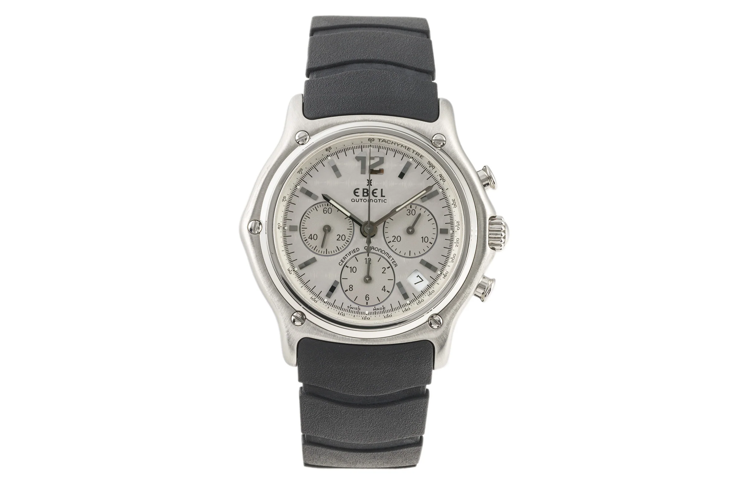 Ebel Le Modulor chronograph steel automatic men's watch E9137240  [2206145] - Image 4