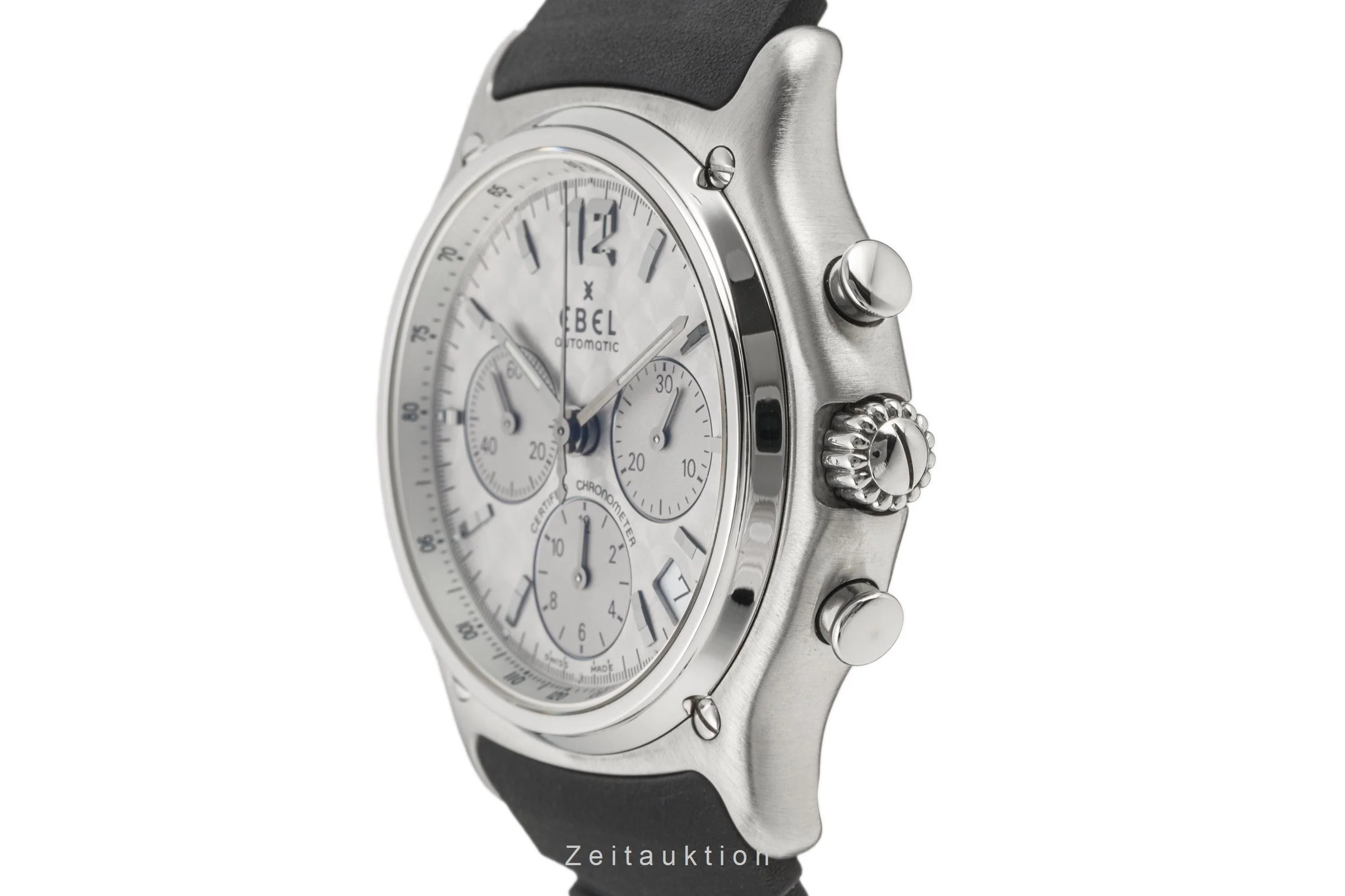 Ebel Le Modulor chronograph steel automatic men's watch E9137240  [2206145] - Image 6