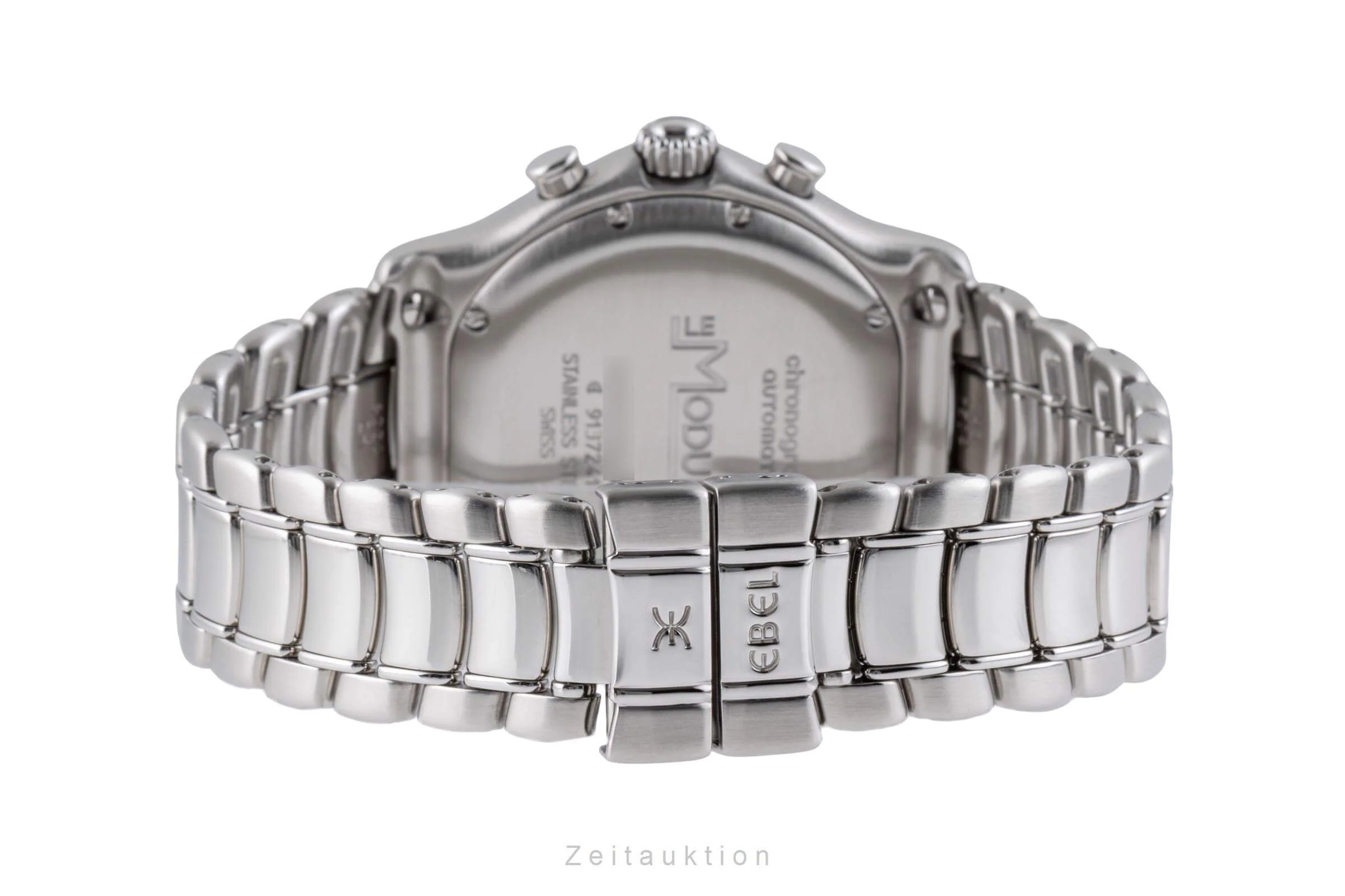 Ebel Le Modulor chronograph steel automatic men's watch E9137241 LP: 3800EUR  [2500301] - Image 12