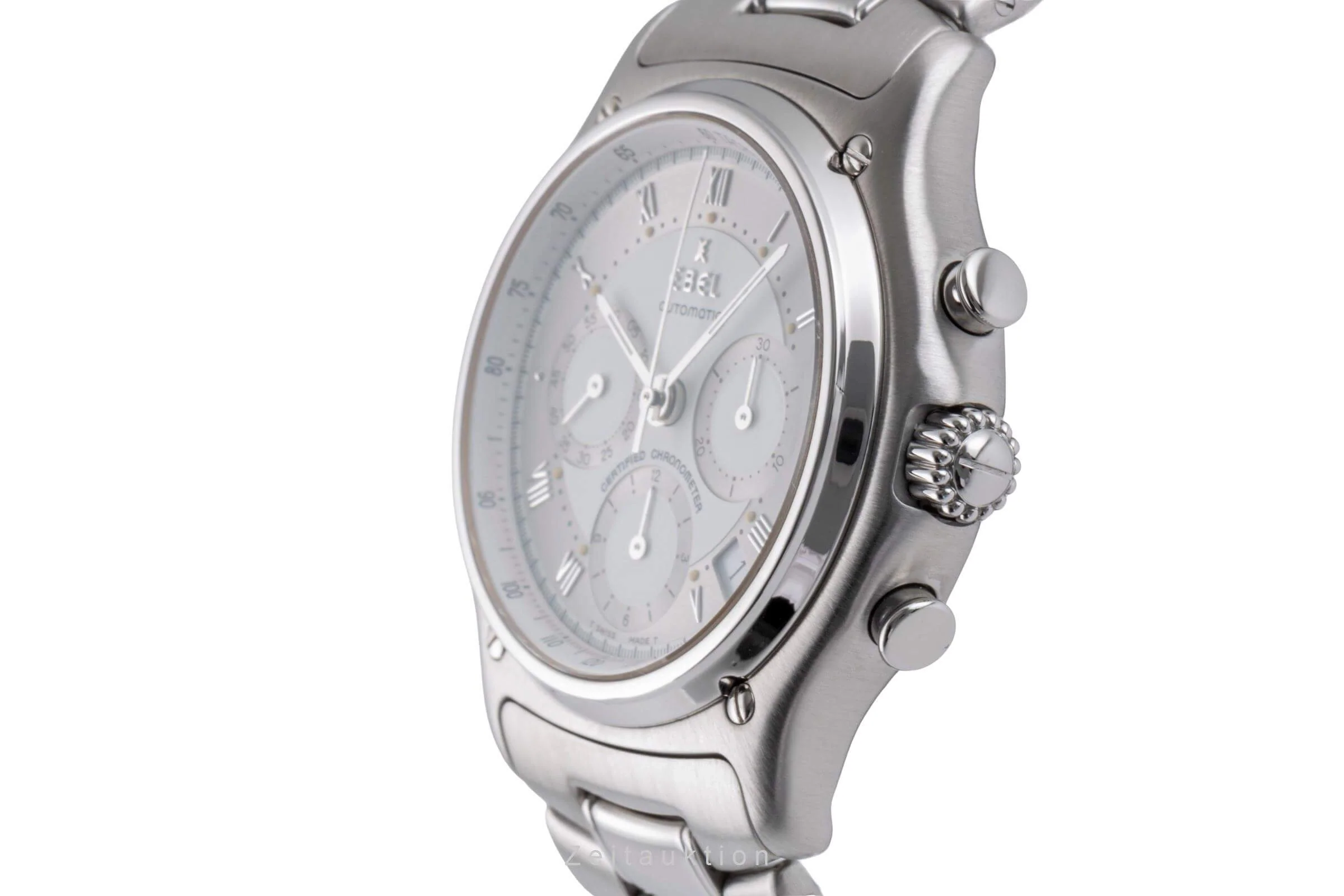 Ebel Le Modulor chronograph steel automatic men's watch E9137241 LP: 3800EUR  [2500301] - Image 7