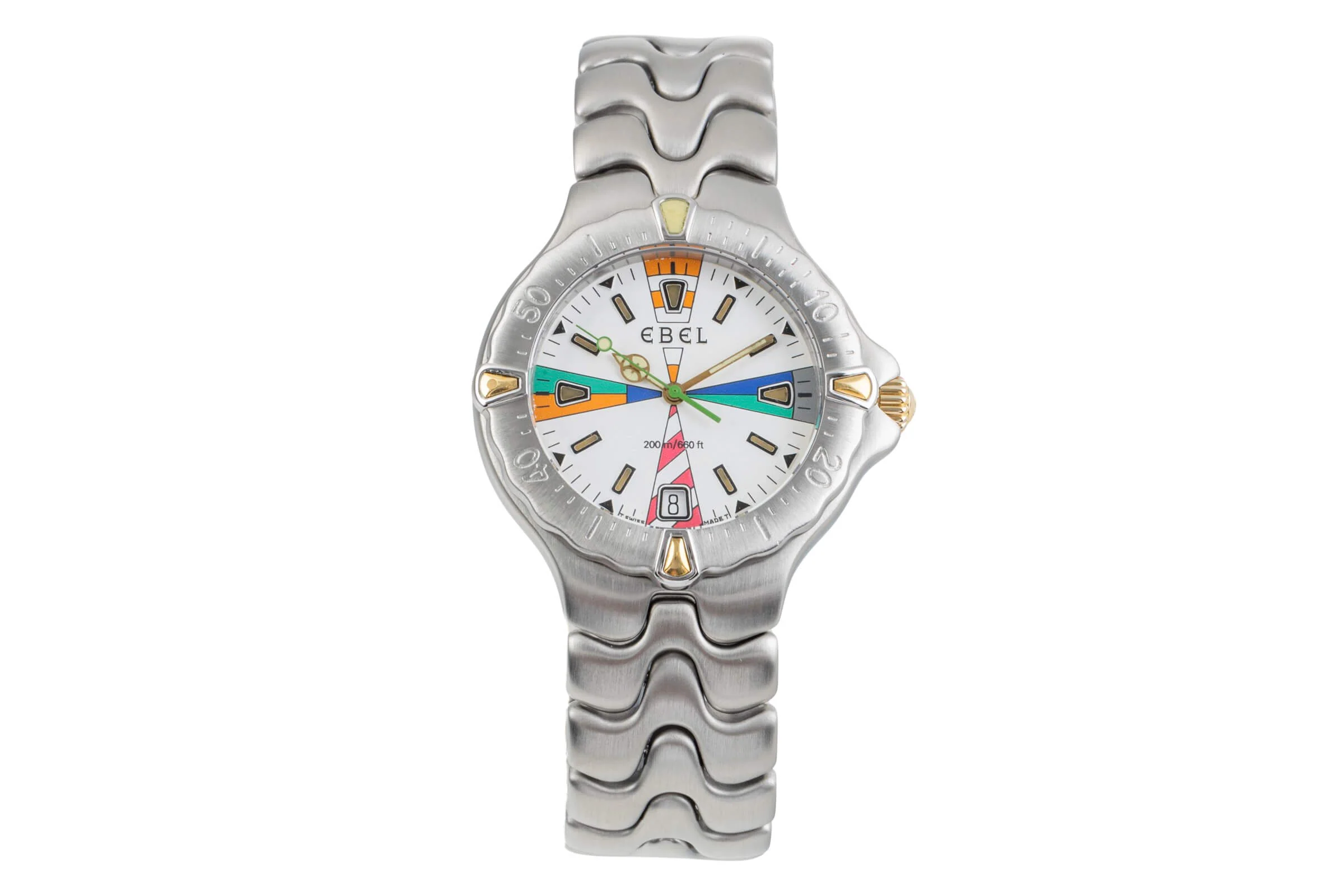 Ebel Sportwave steel / gold quartz men's watch 6187541  [2501713] - Image 5