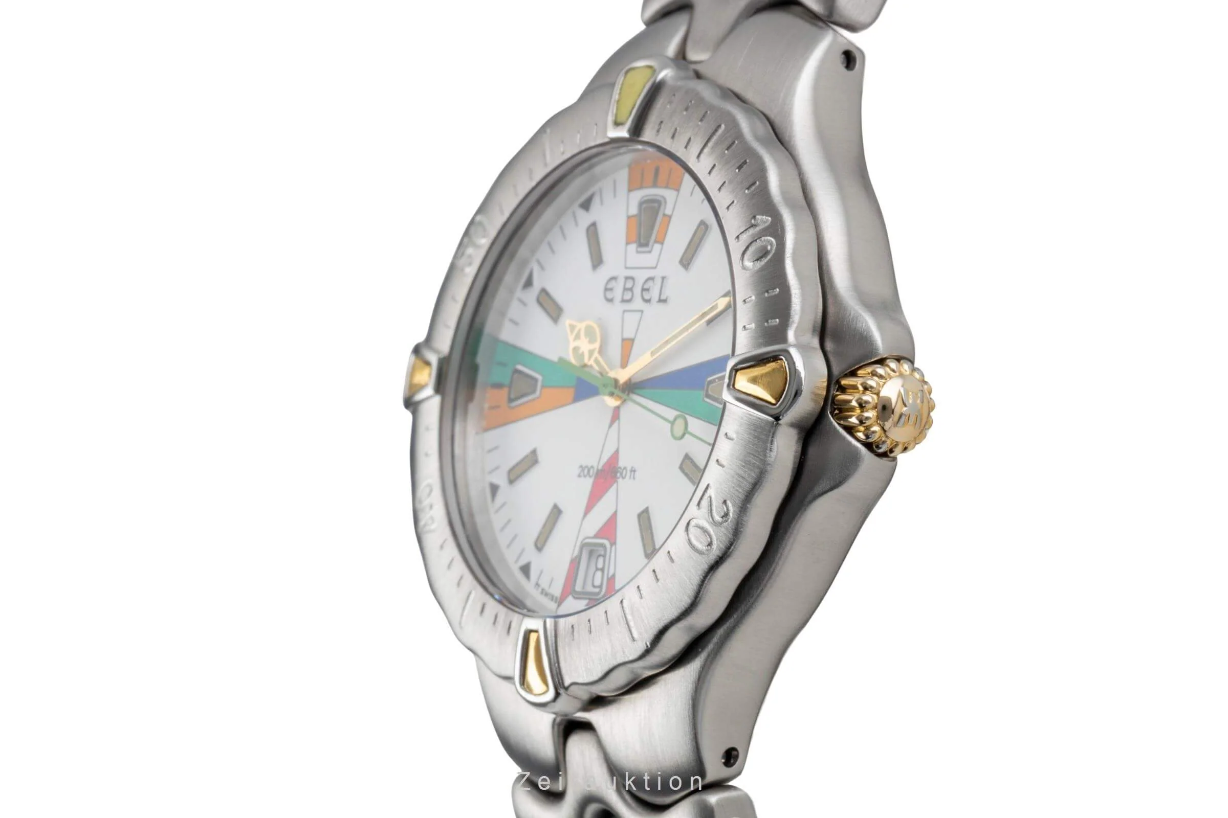 Ebel Sportwave steel / gold quartz men's watch 6187541  [2501713] - Image 7