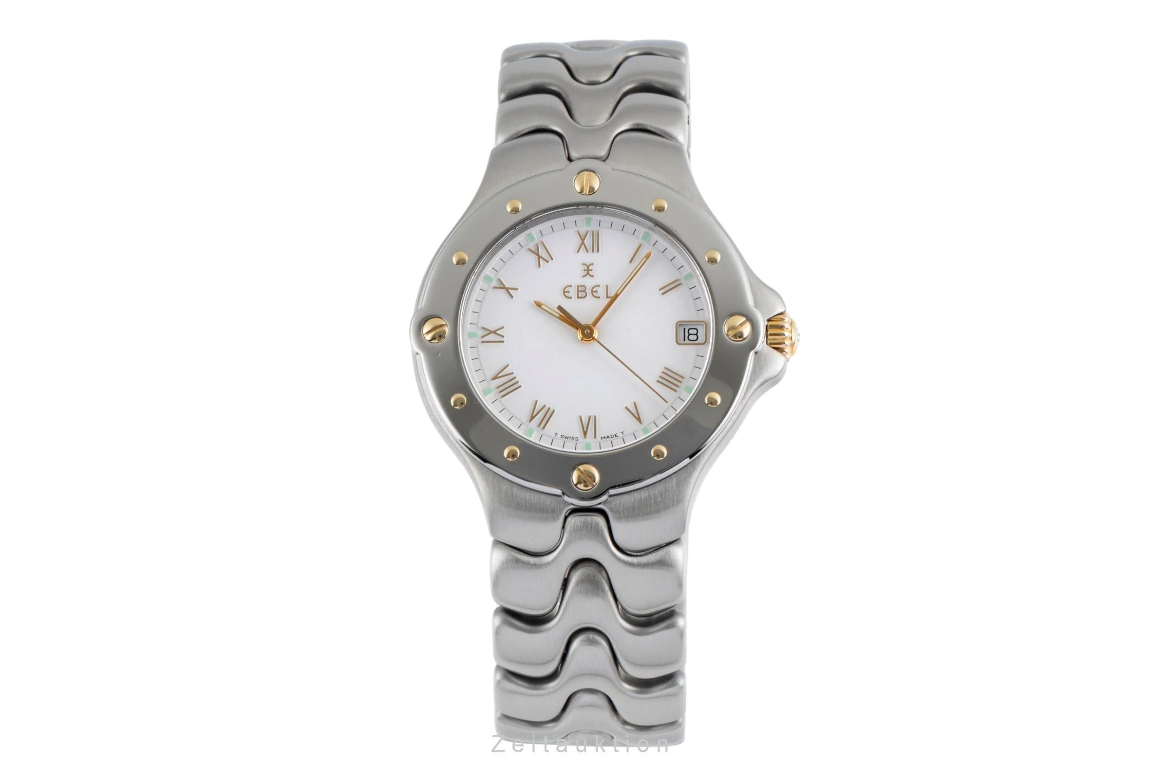 Ebel Sportwave steel / gold quartz men's watch E6187631  [2503124] - Image 5