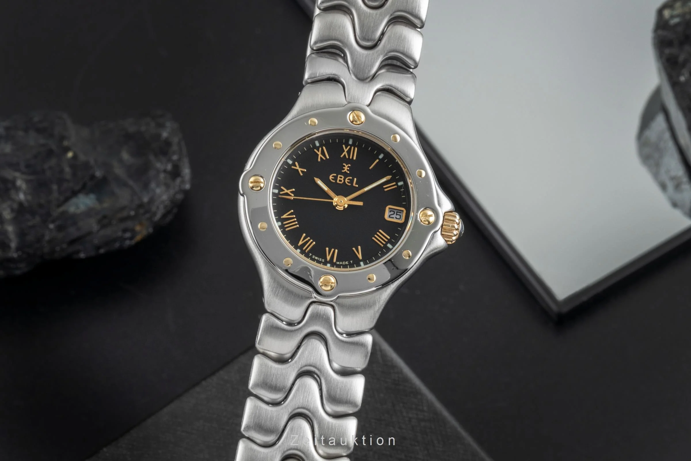 Ebel Sportwave steel / gold quartz women's watch E6087621  [2506294] - Image 2