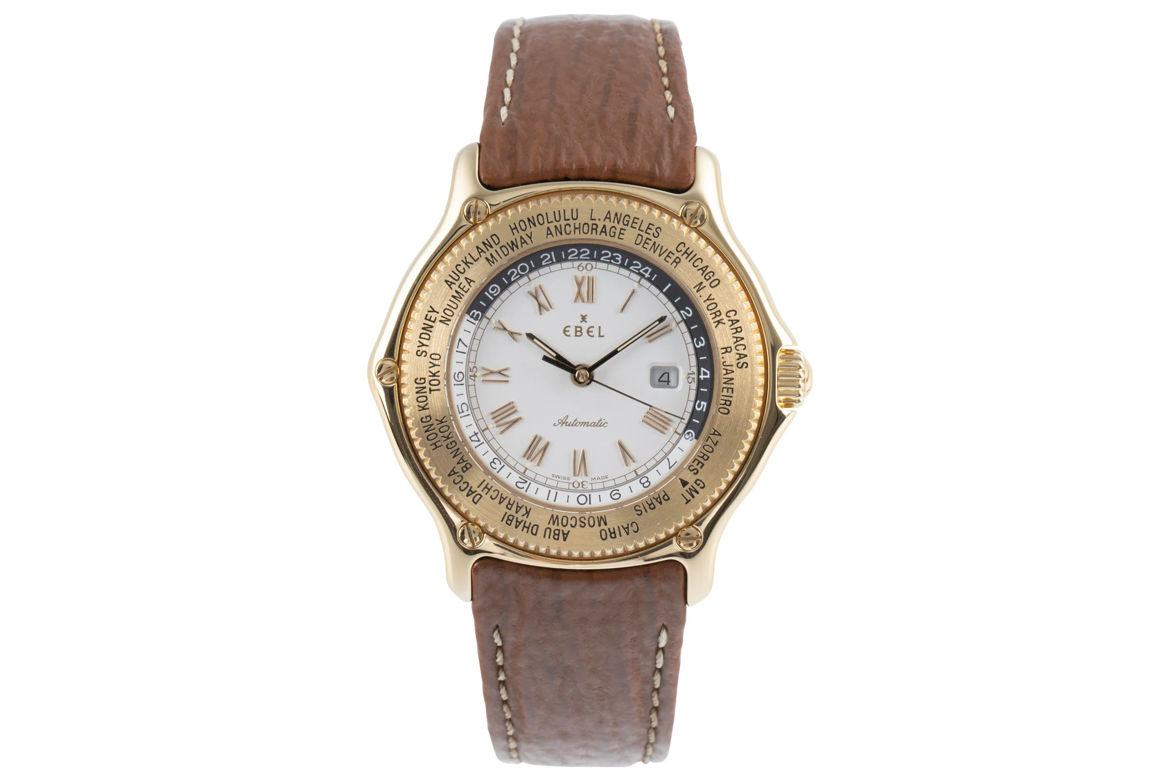 Ebel Voyager 18 ct gold automatic men's watch 8124913  [2103453] - Image 4