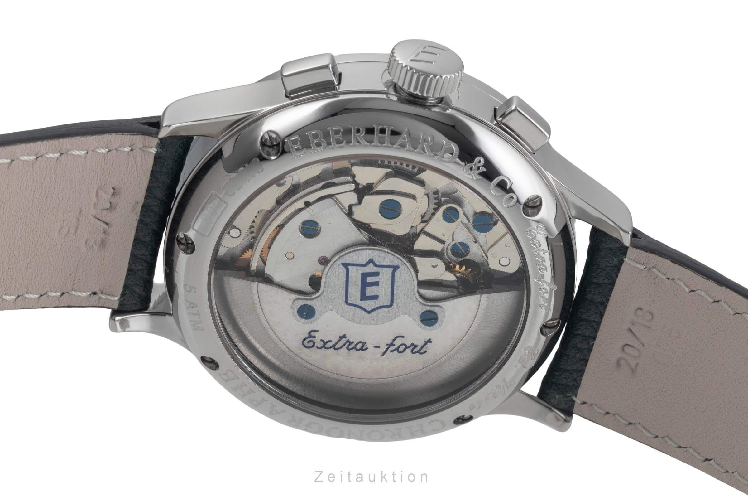 Eberhard & Co Extra Fort chronograph steel automatic men's watch 31952  [2501168] - Image 10