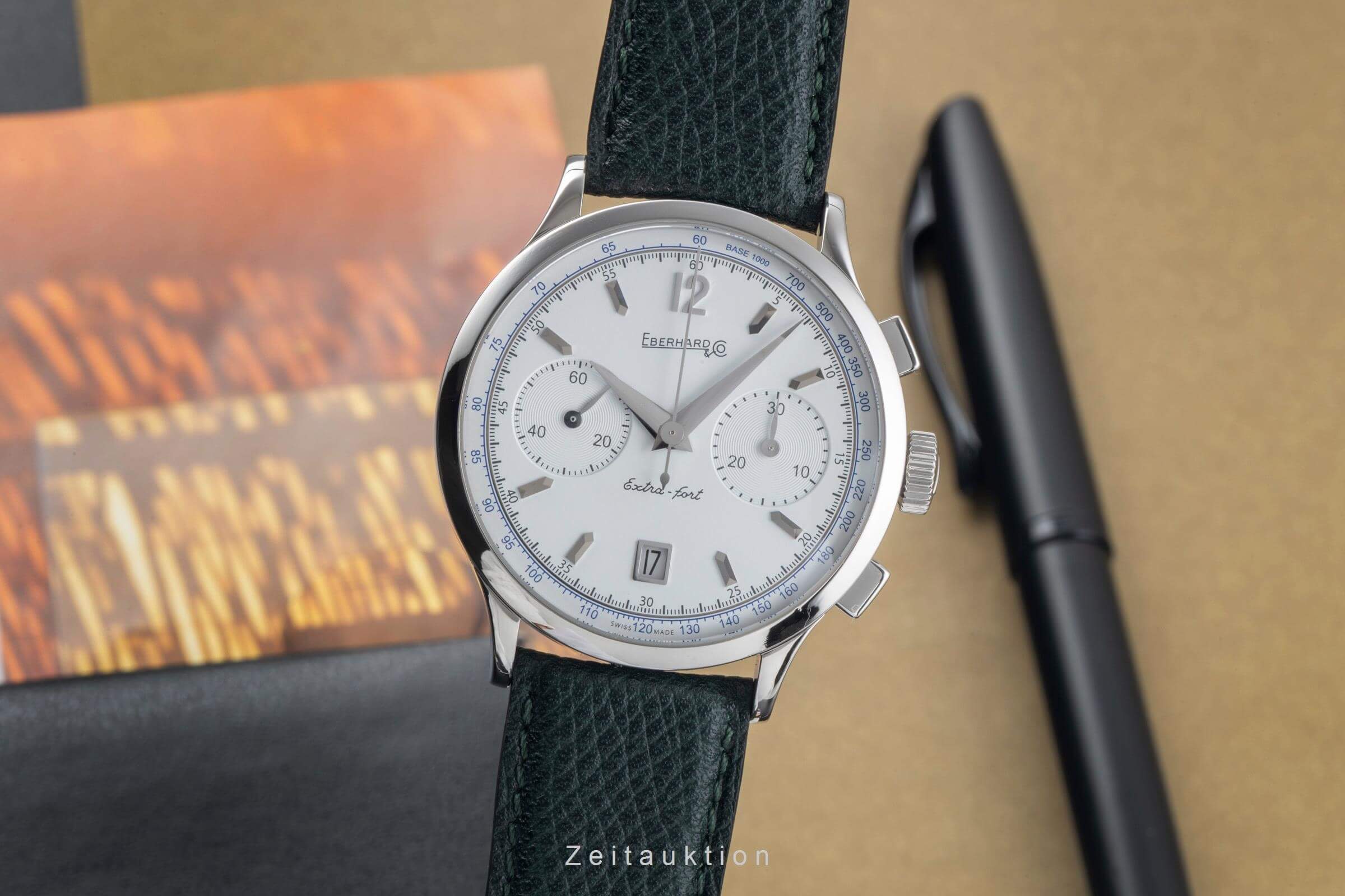 Eberhard & Co Extra Fort chronograph steel automatic men's watch 31952  [2501168] - Image 2