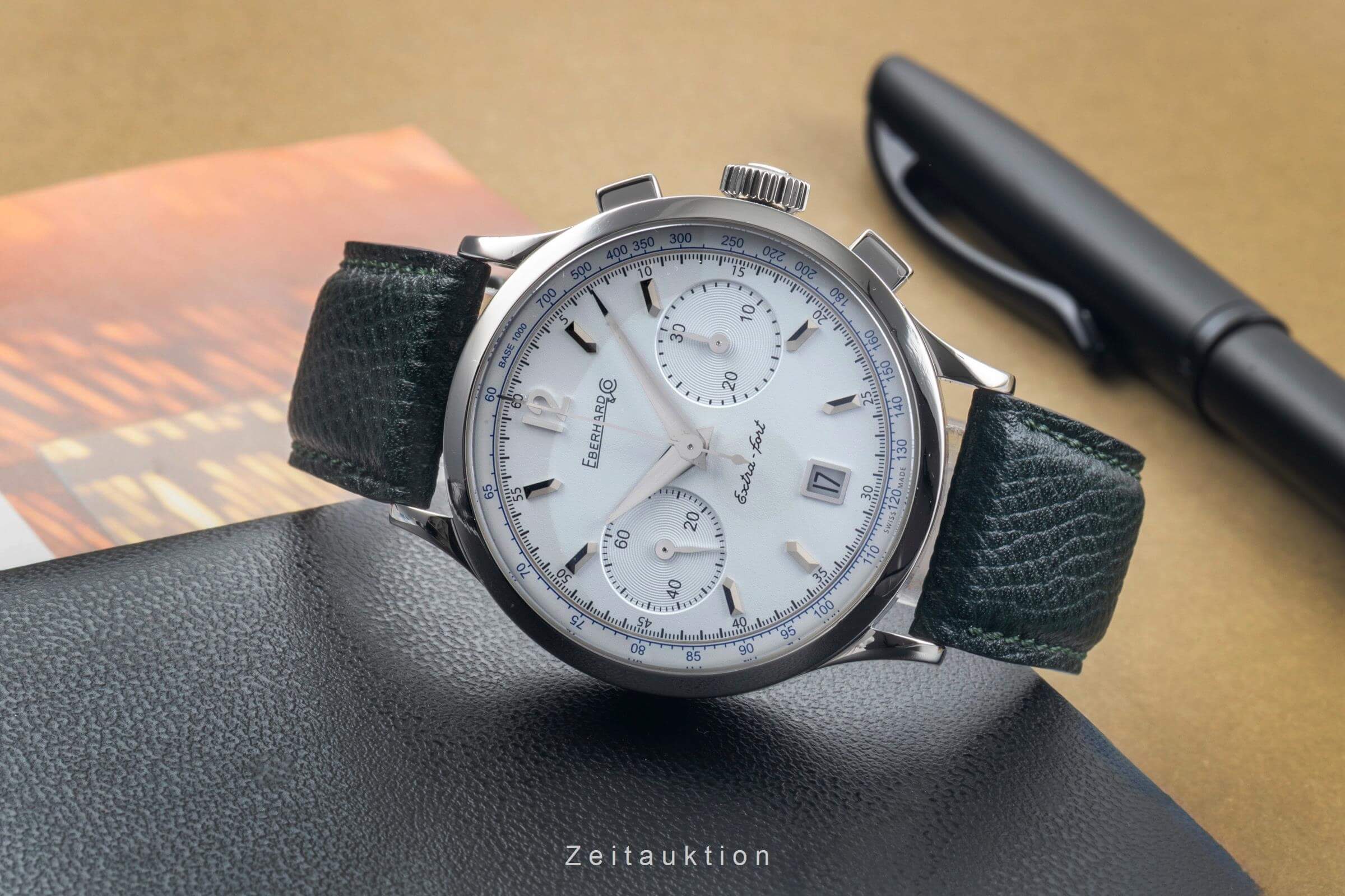 Eberhard & Co Extra Fort chronograph steel automatic men's watch 31952  [2501168] - Image 3