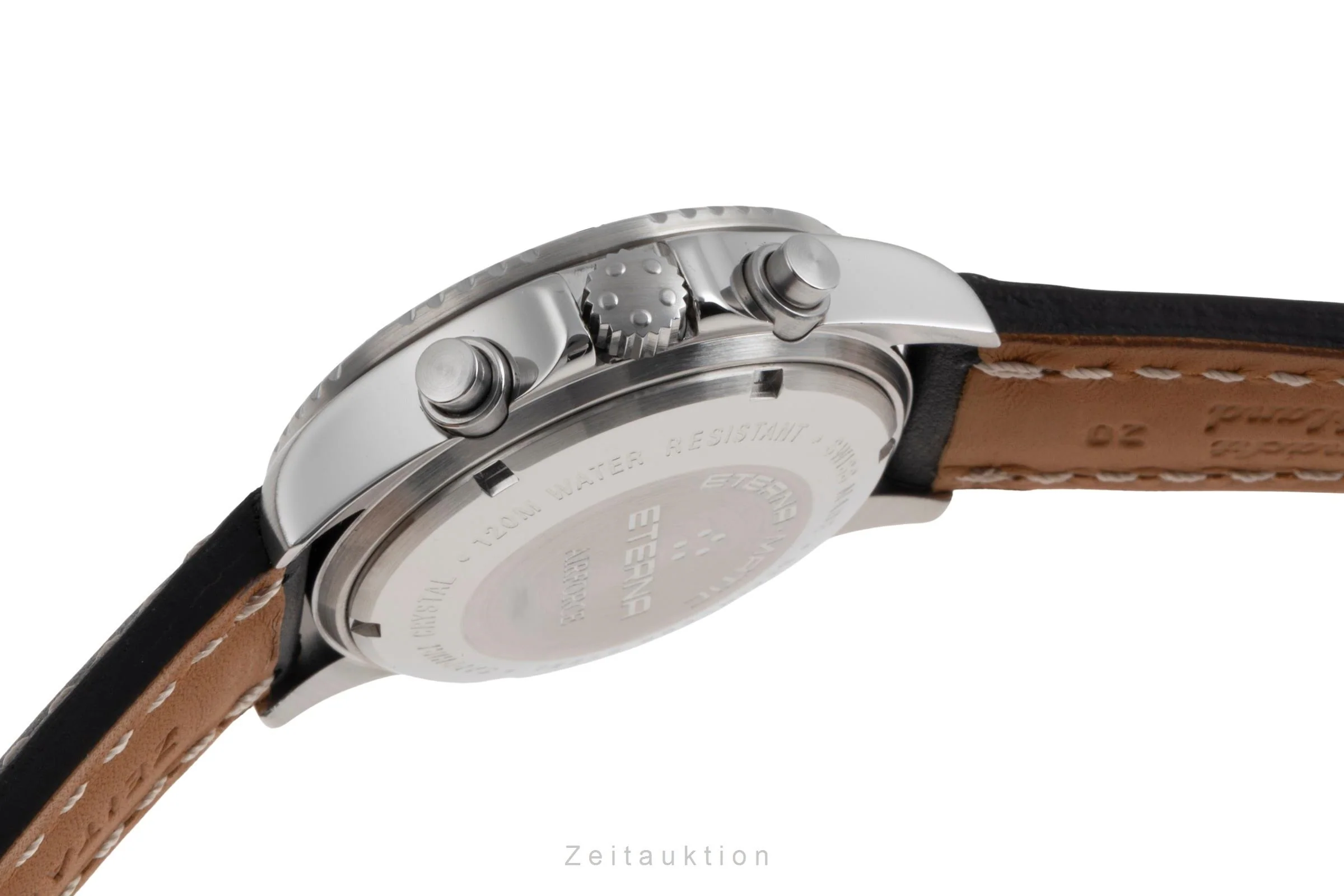 Eterna Airforce chronograph steel automatic men's watch 8418.41  [2505074] - Image 13