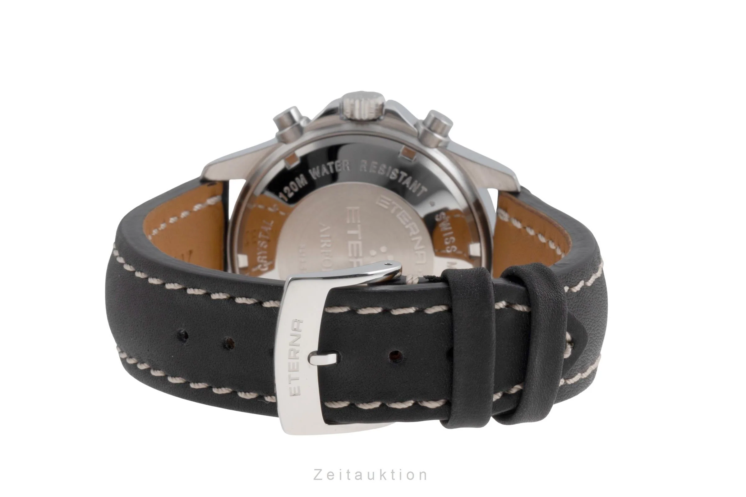 Eterna Airforce chronograph steel automatic men's watch 8418.41  [2505074] - Image 14