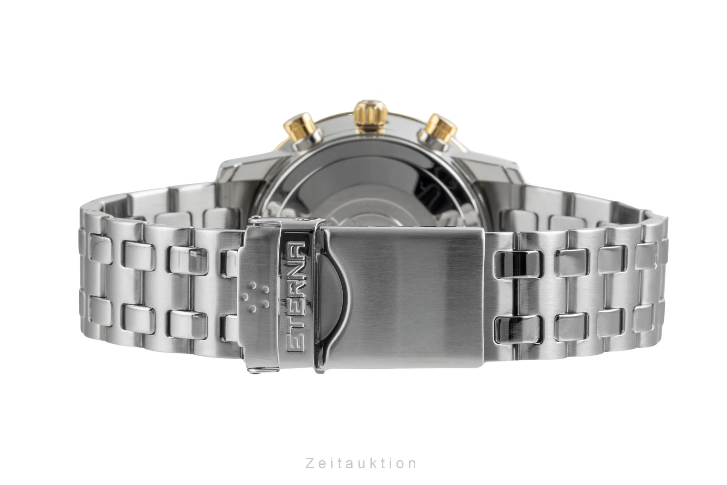 Eterna Kontiki chronograph steel / gold automatic men's watch 674.1501.47S  [2505075] - Image 14
