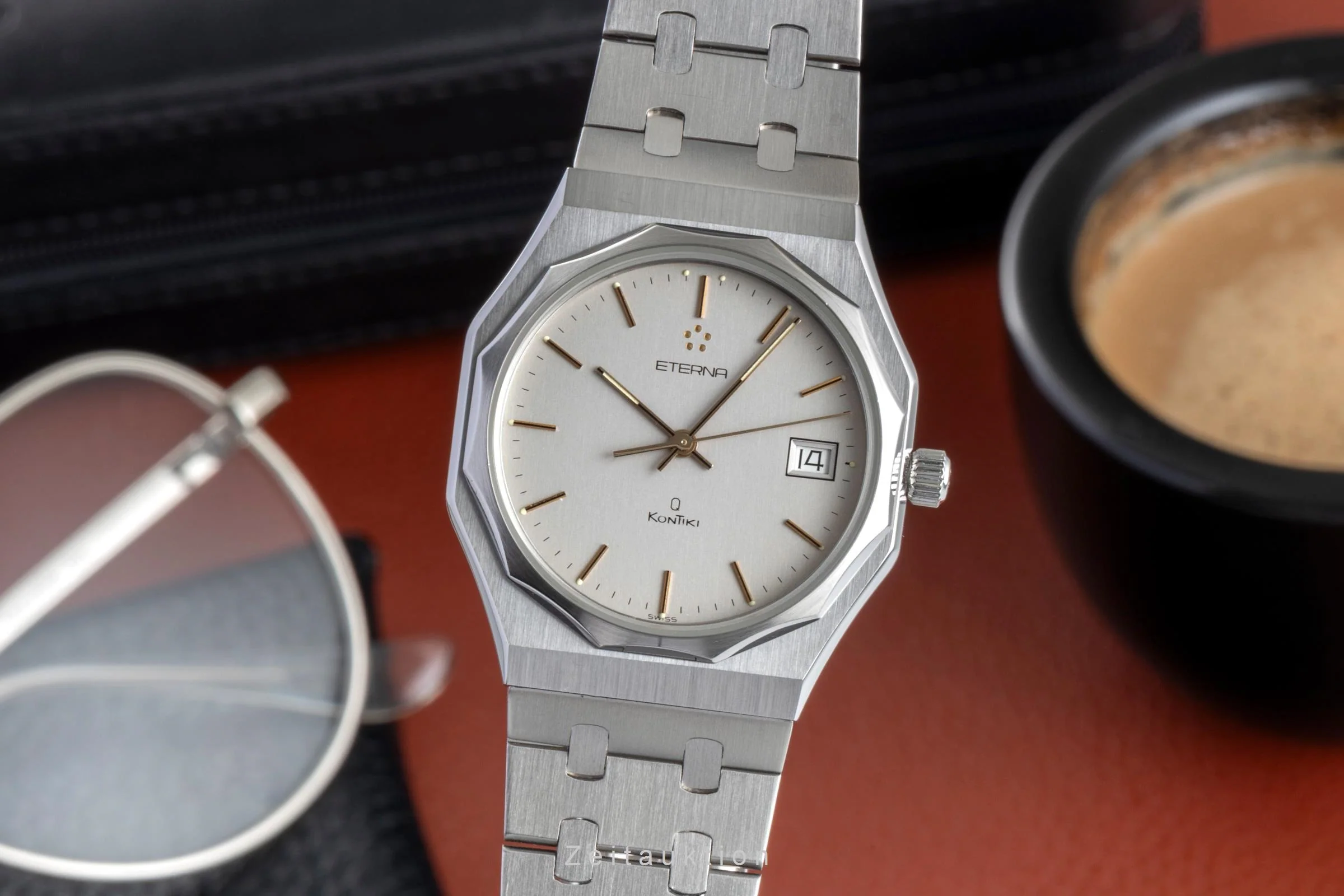 Eterna Kontiki steel quartz men's watch 184.6459.41  [2600061] - Image 2