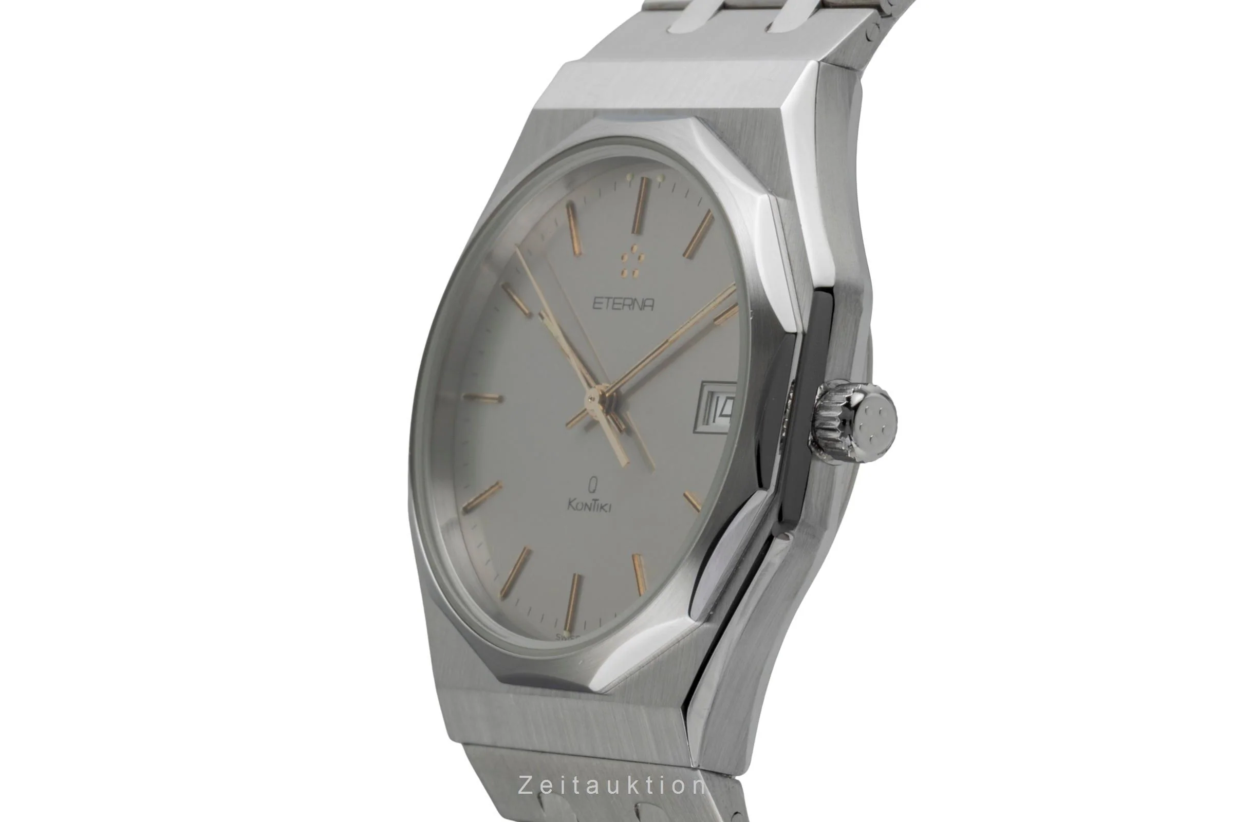 Eterna Kontiki steel quartz men's watch 184.6459.41  [2600061] - Image 7
