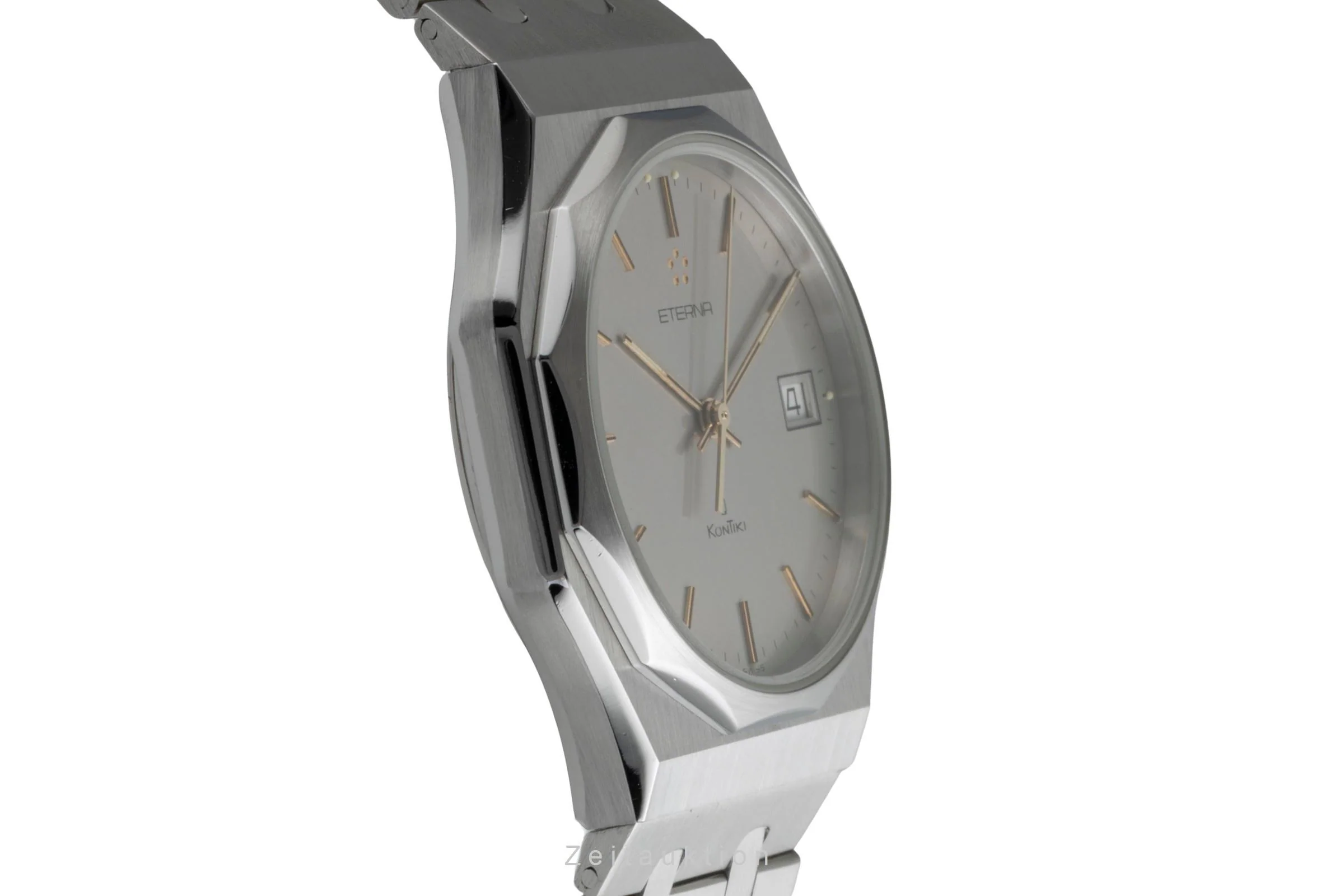 Eterna Kontiki steel quartz men's watch 184.6459.41  [2600061] - Image 8