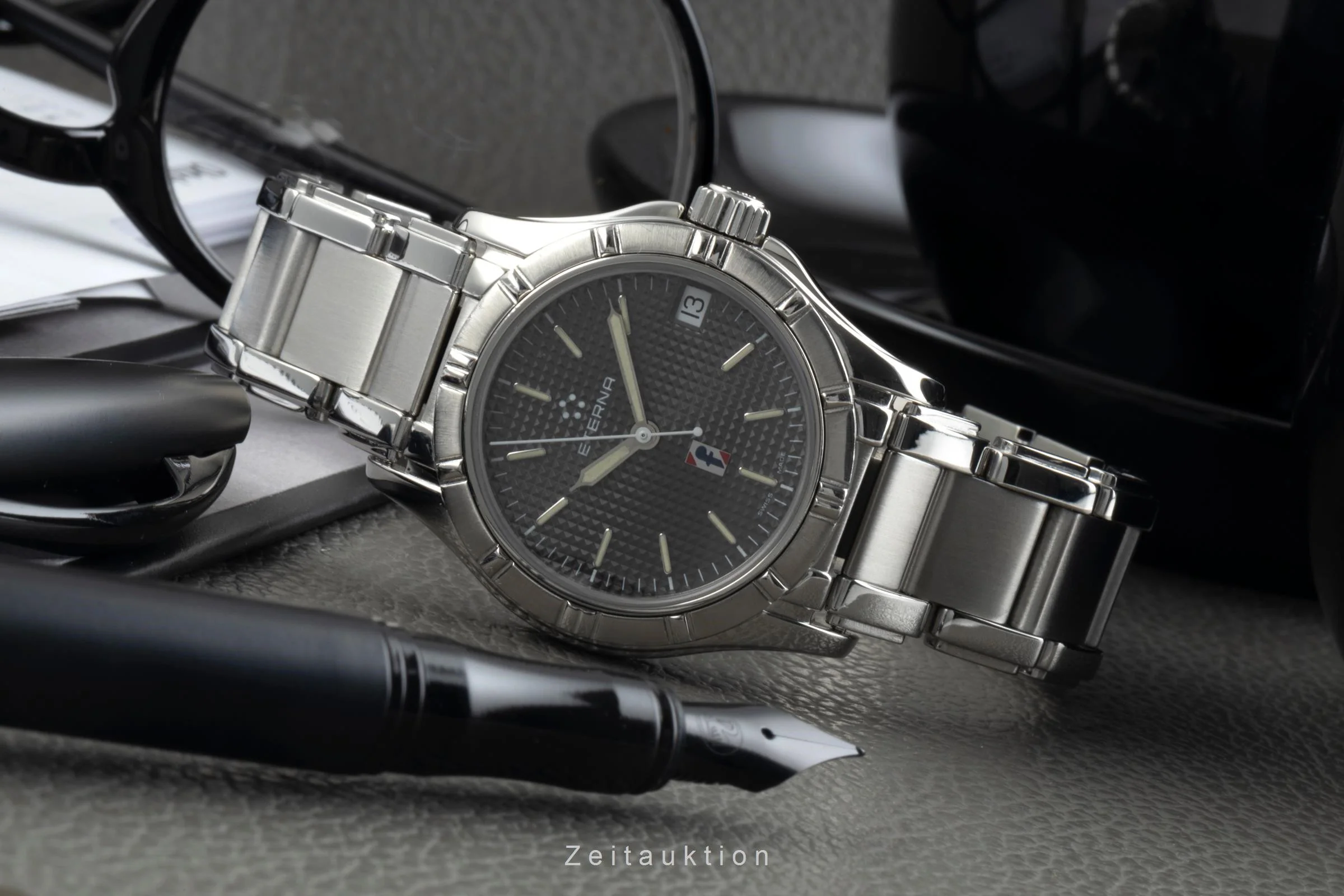 Eterna Pininfarina steel automatic men's watch 1408.41  [2400904] - Image 2