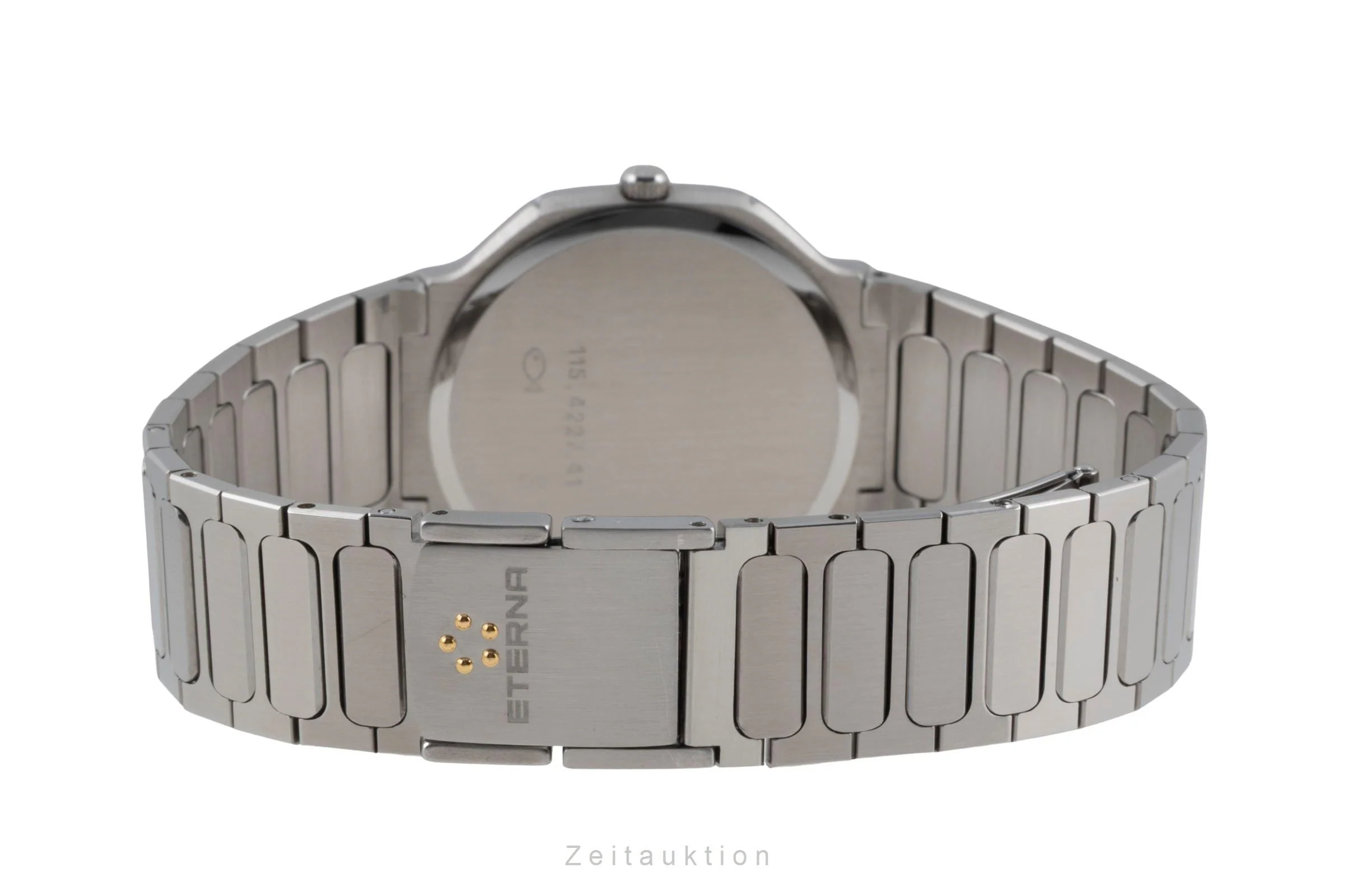 Eterna steel quartz men's watch 115.4227.41  [2601134] - Image 13