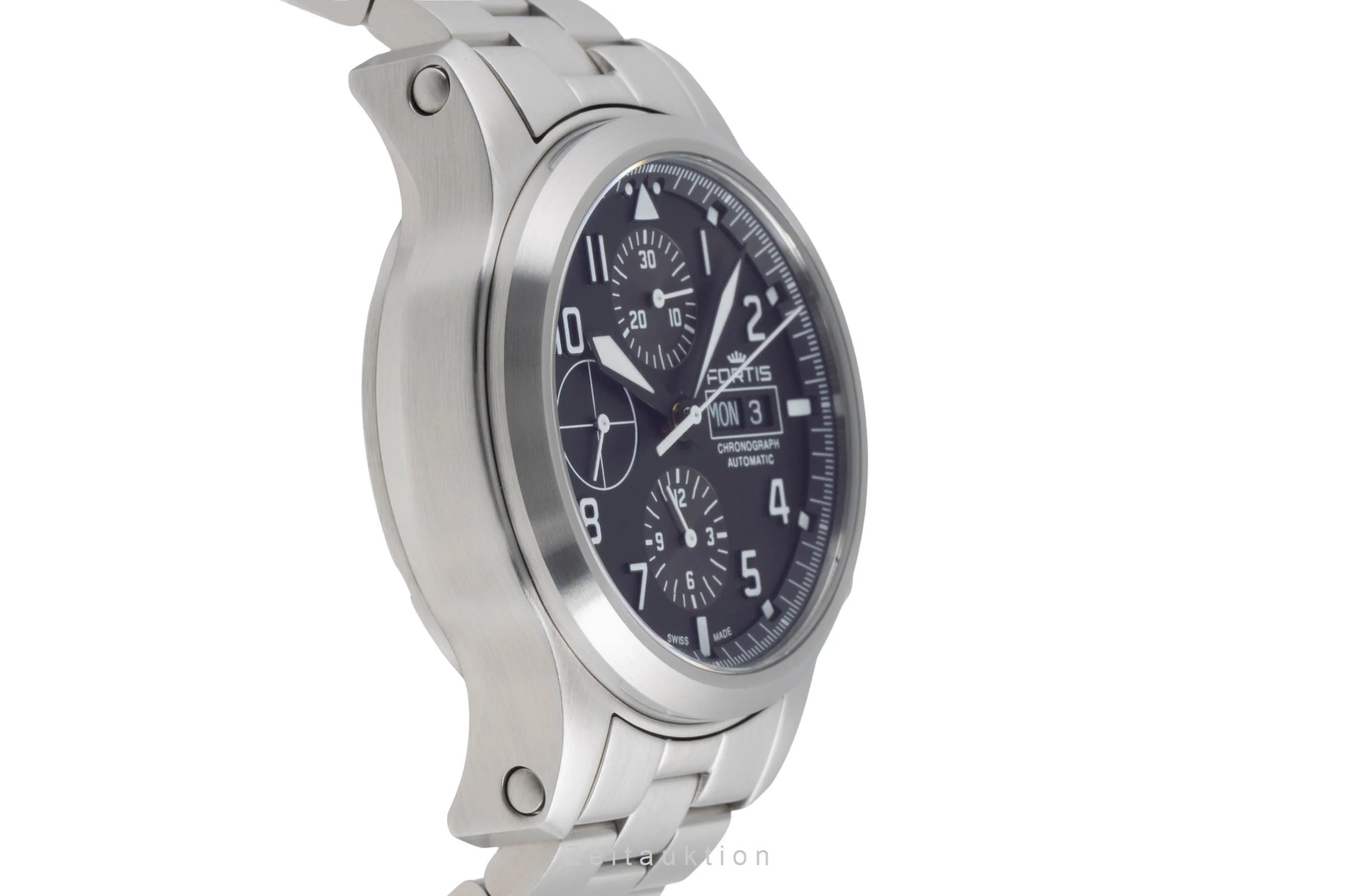 Fortis Aeromaster chronograph steel automatic men's watch 656.10.141  [2504691] - Image 8