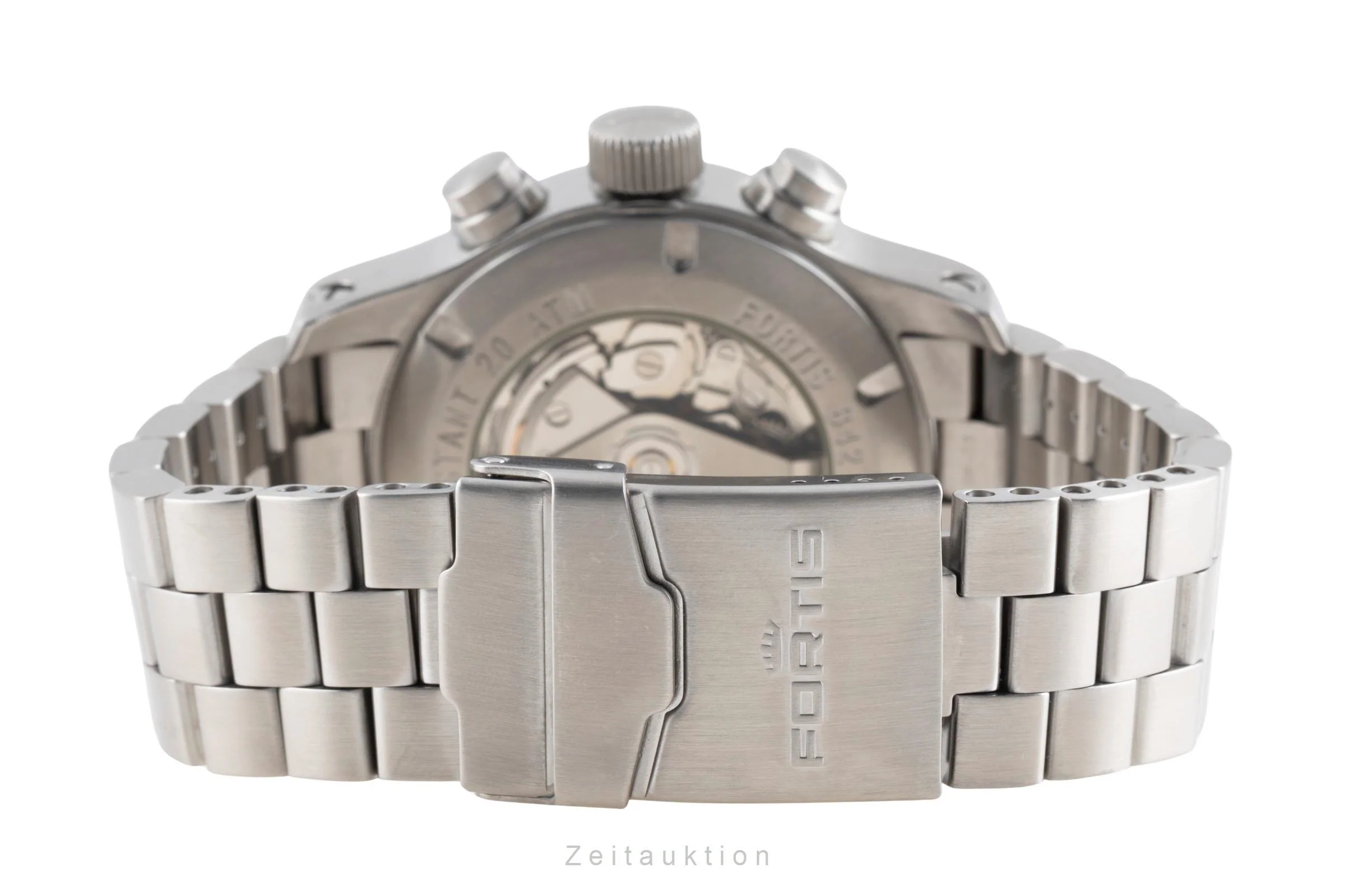 Fortis B-42 chronograph steel automatic men's watch 635.10.12  [2503329] - Image 13