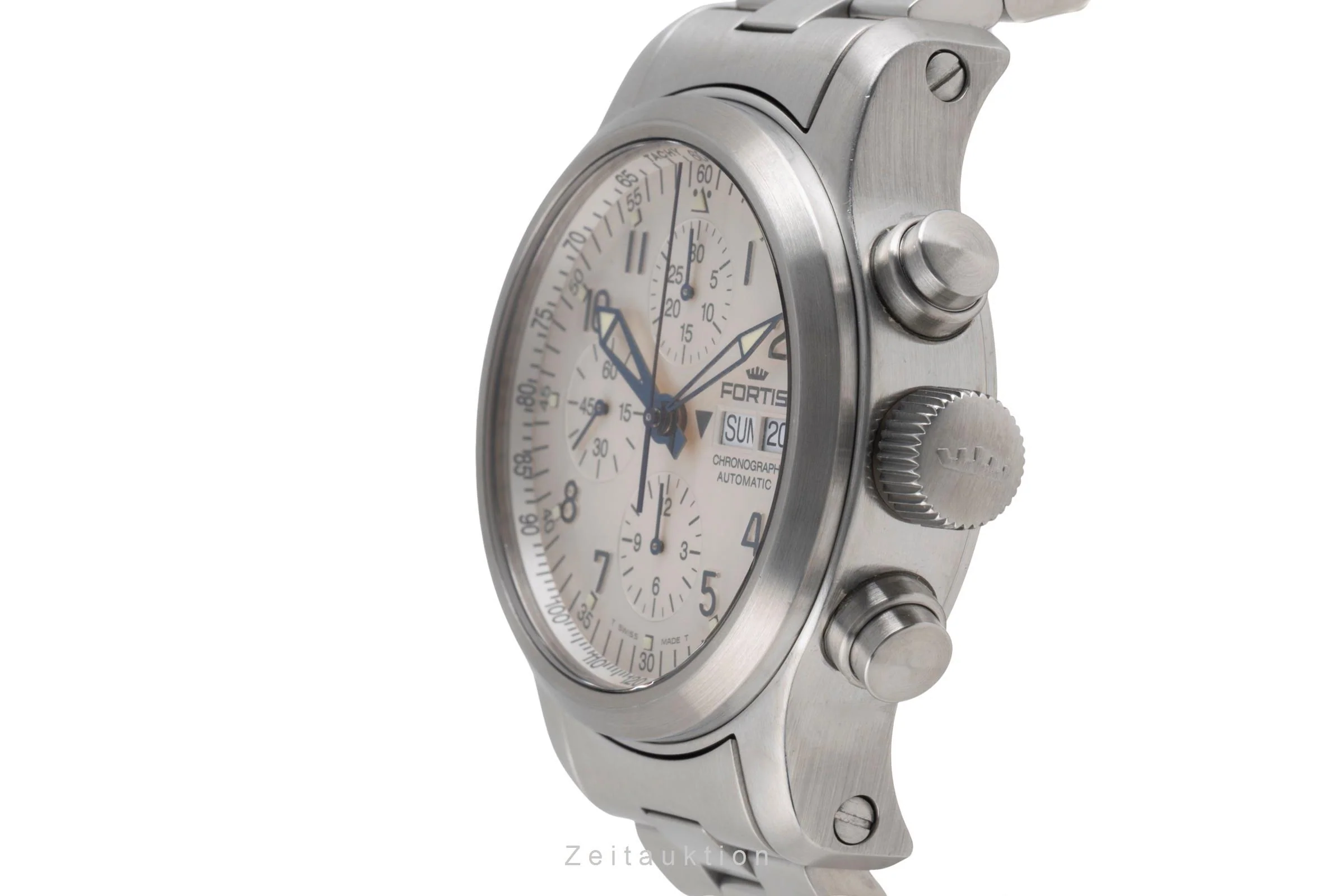 Fortis B-42 chronograph steel automatic men's watch 635.10.12  [2503329] - Image 7