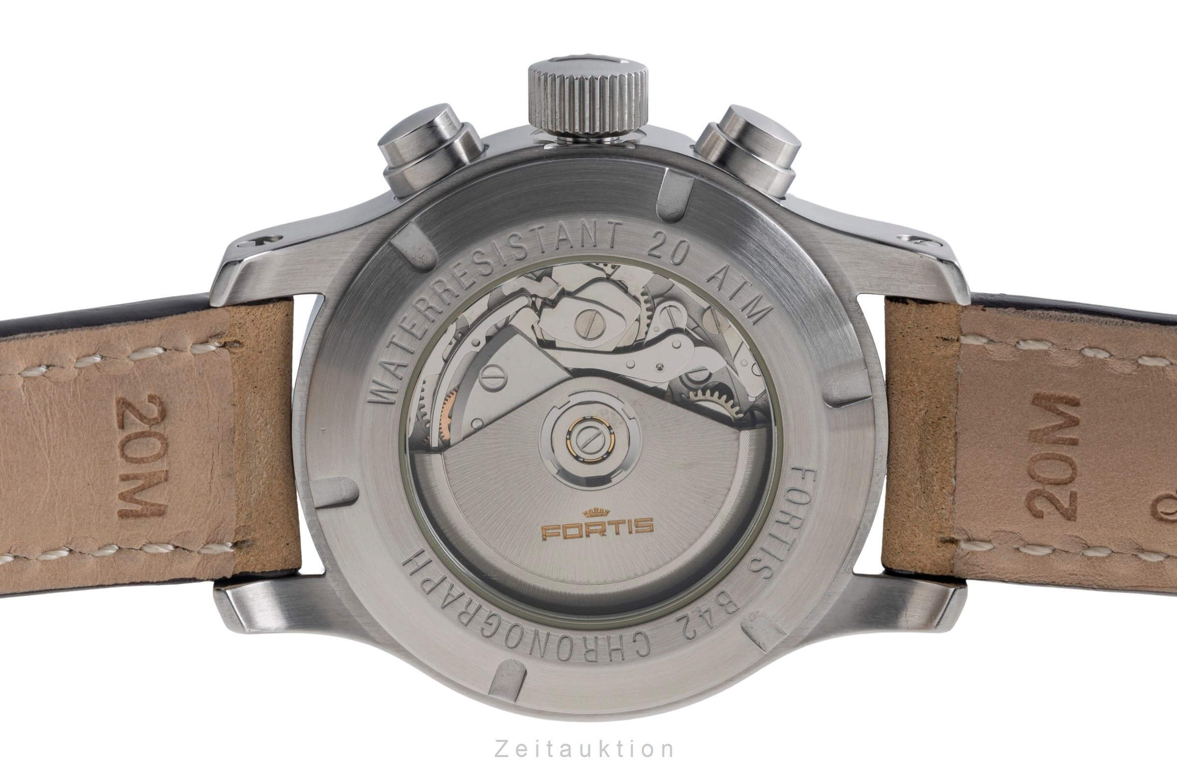 Fortis B-42 chronograph steel automatic men's watch 635.10.141.1  [2501862] - Image 10