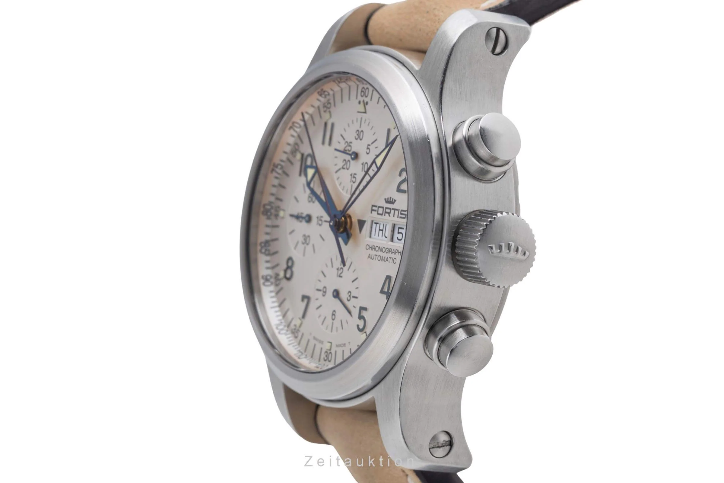 Fortis B-42 chronograph steel automatic men's watch 635.10.141.1  [2501862] - Image 7