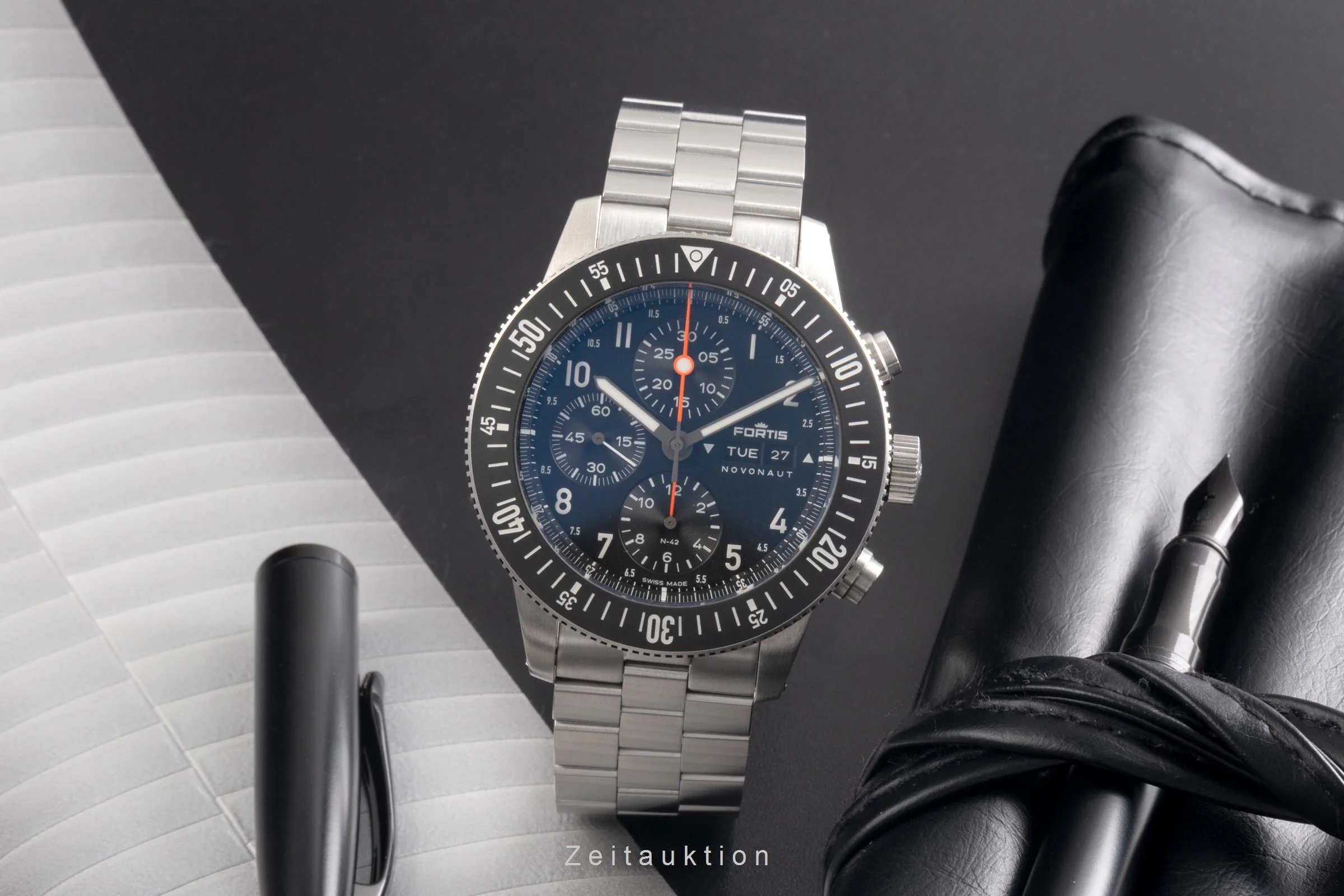 Fortis chronograph steel automatic men's watch W.204.0020 LP: 4950EUR  [2503930] - Image 4