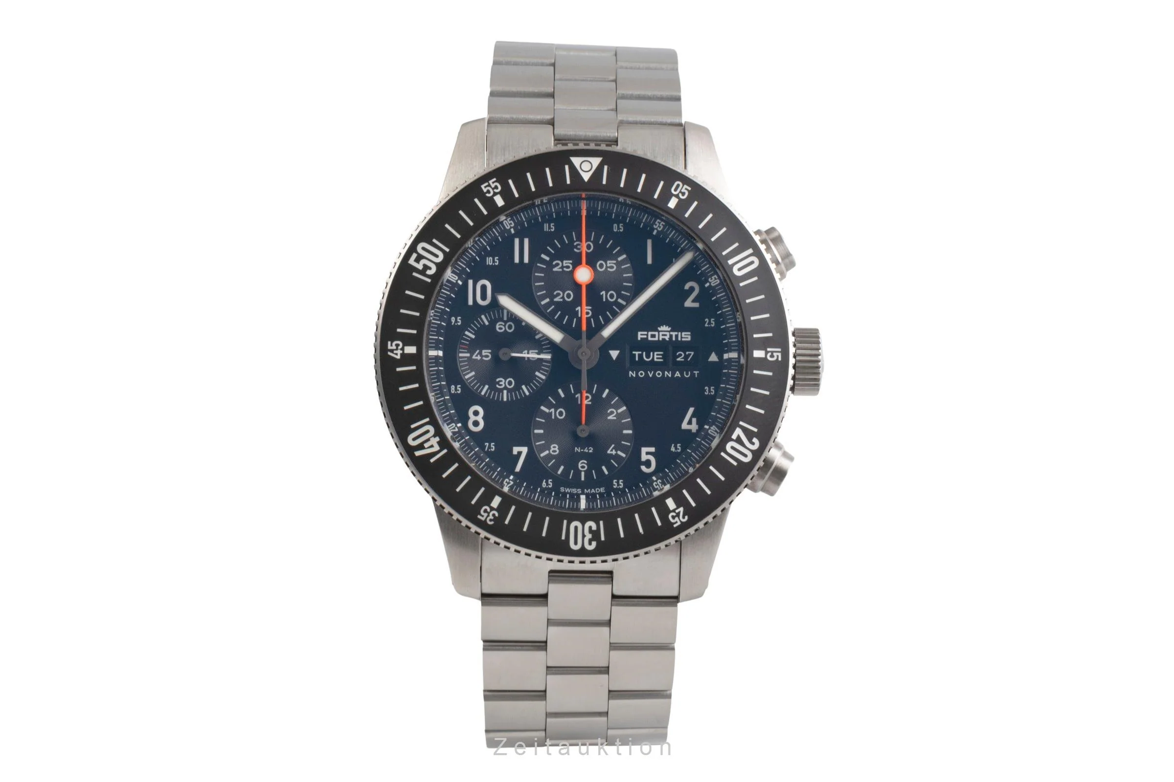 Fortis chronograph steel automatic men's watch W.204.0020 LP: 4950EUR  [2503930] - Image 5