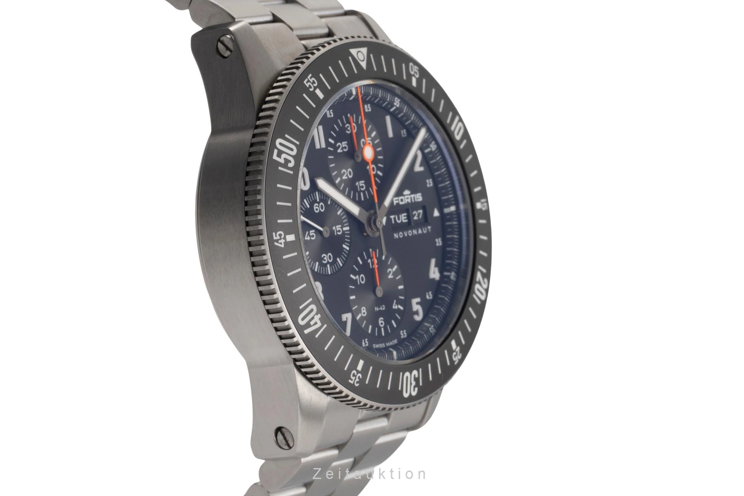 Fortis chronograph steel automatic men's watch W.204.0020 LP: 4950EUR  [2503930] - Image 7