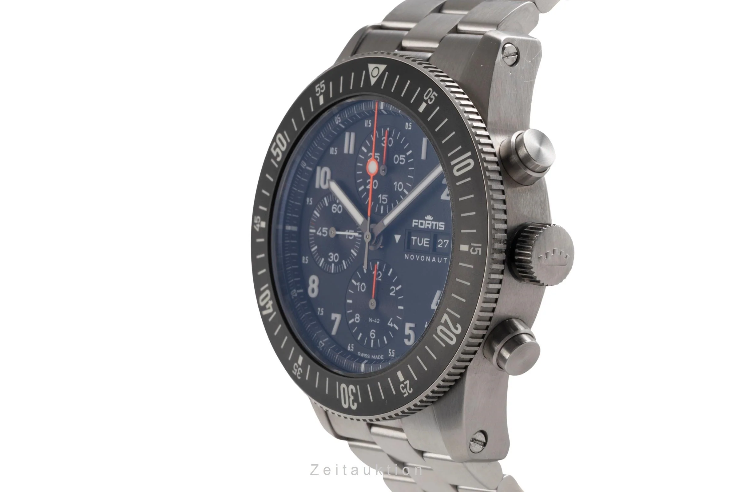 Fortis chronograph steel automatic men's watch W.204.0020 LP: 4950EUR  [2503930] - Image 8
