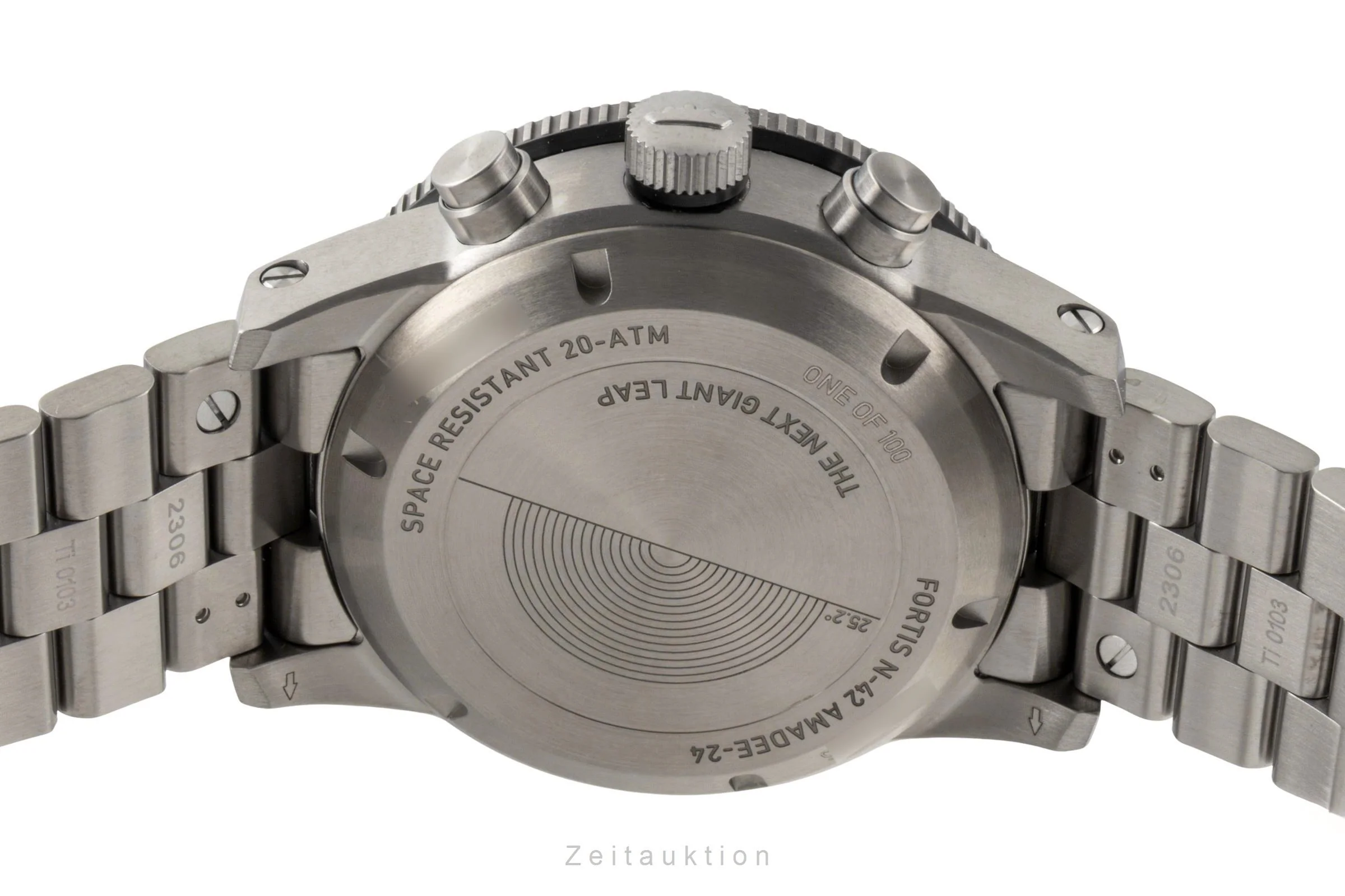 Fortis chronograph titanium automatic men's watch F2040016 LP: 6100EUR Limited  [2601179] - Image 12