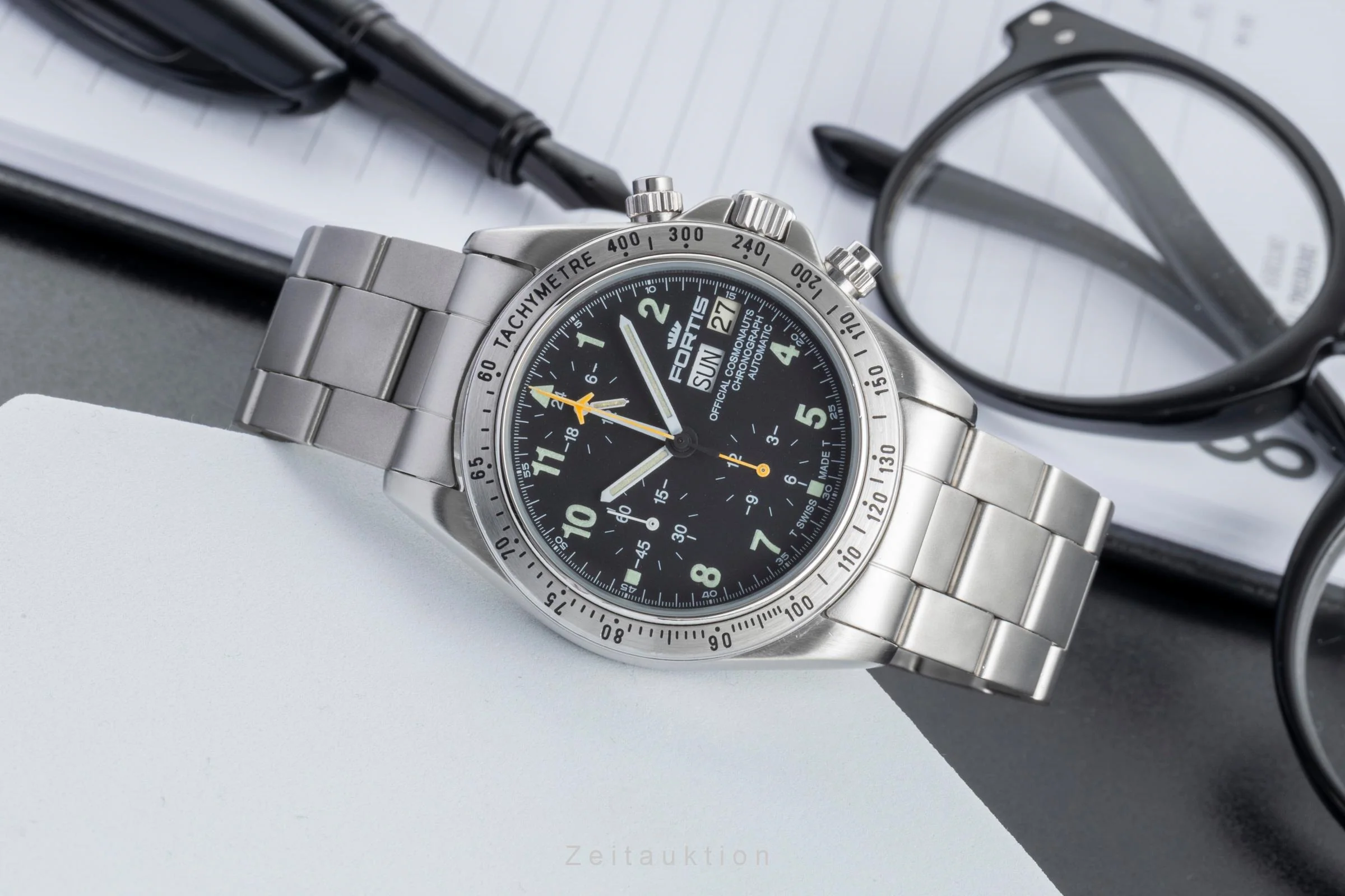 Fortis Cosmonauts Chronograph chronograph steel automatic men's watch 602.10.142  [2504283] - Image 3