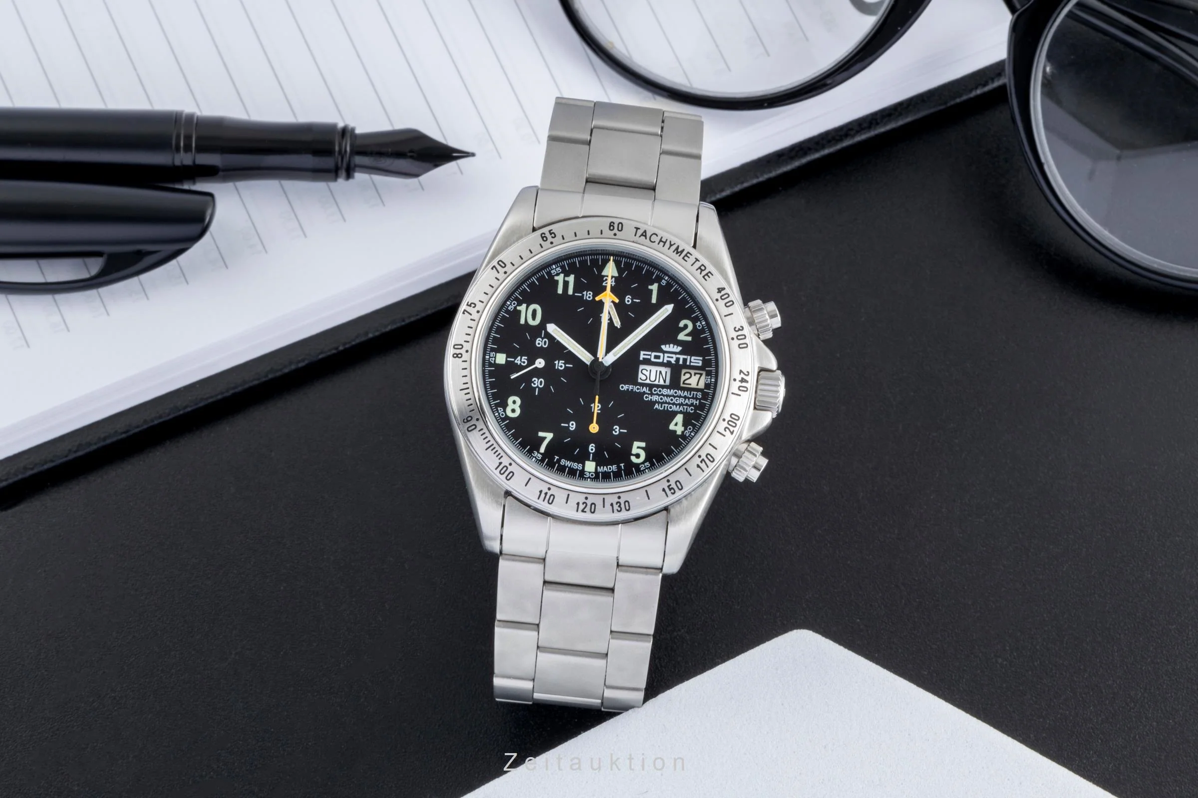 Fortis Cosmonauts Chronograph chronograph steel automatic men's watch 602.10.142  [2504283] - Image 4