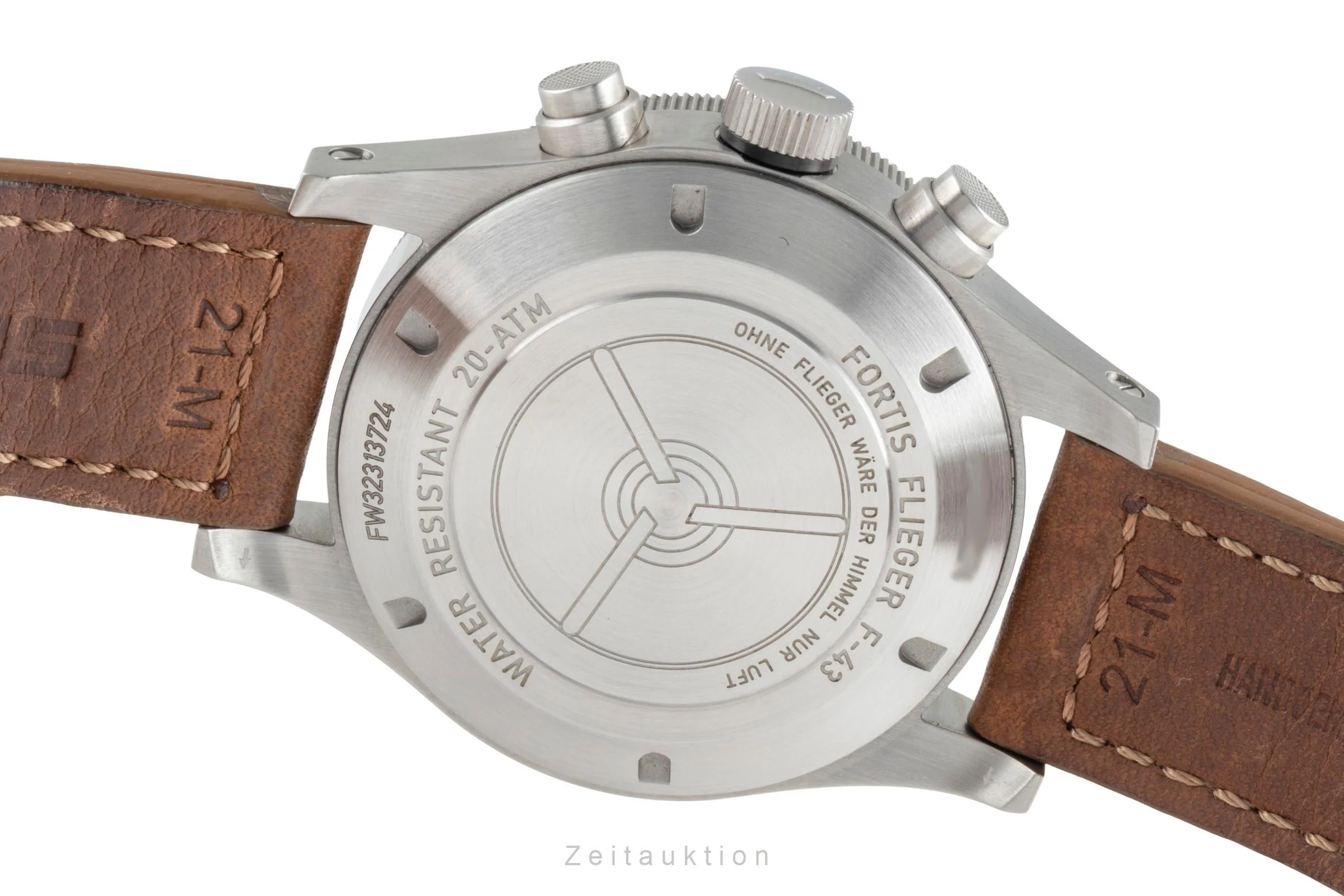 Fortis F-43 chronograph steel automatic men's watch F4240013 LP: 3650EUR  [2505672] - Image 11