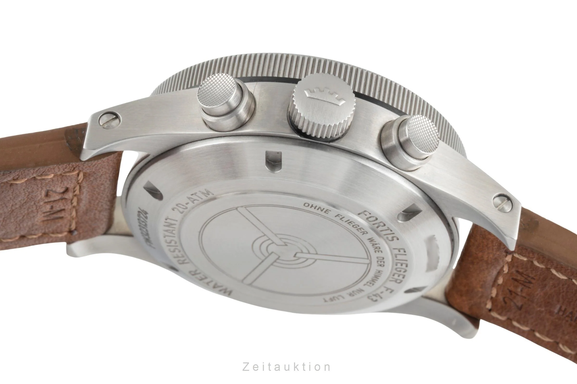 Fortis F-43 chronograph steel automatic men's watch F4240013 LP: 3650EUR  [2505672] - Image 12