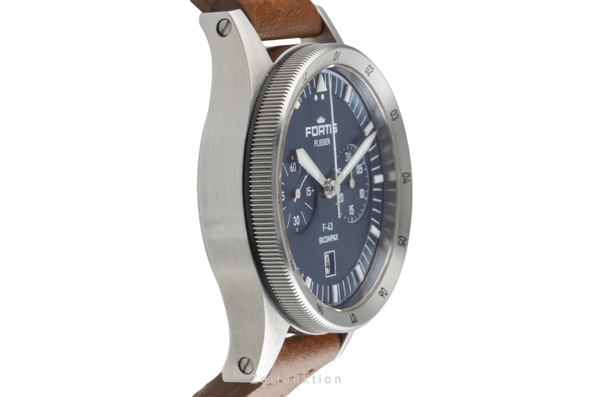 Fortis F-43 chronograph steel automatic men's watch F4240013 LP: 3650EUR  [2505672] - Image 8