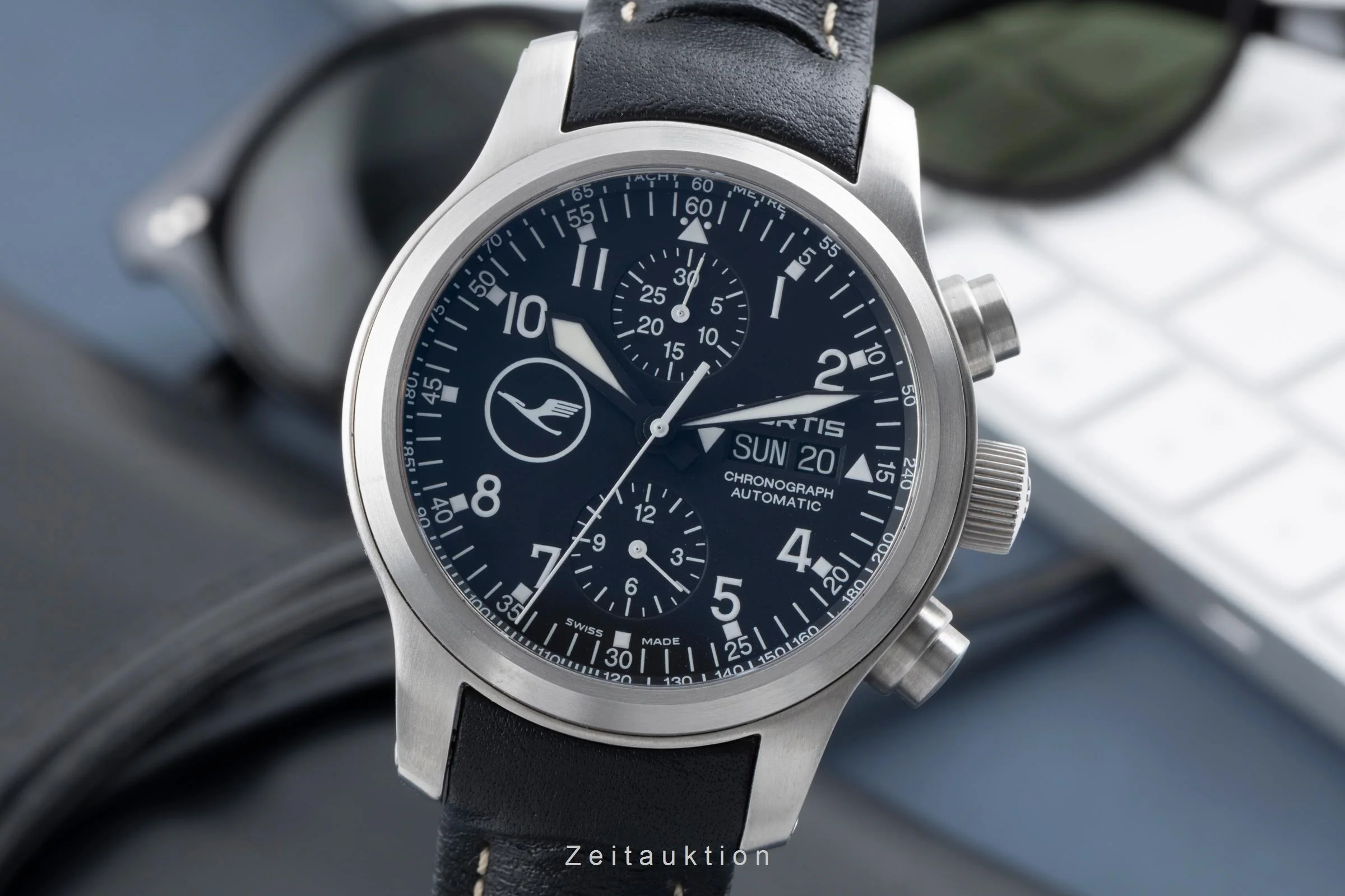 Fortis Flieger Chronograph chronograph steel automatic men's watch 635.10.141 Limited  [2505857] - Image 2