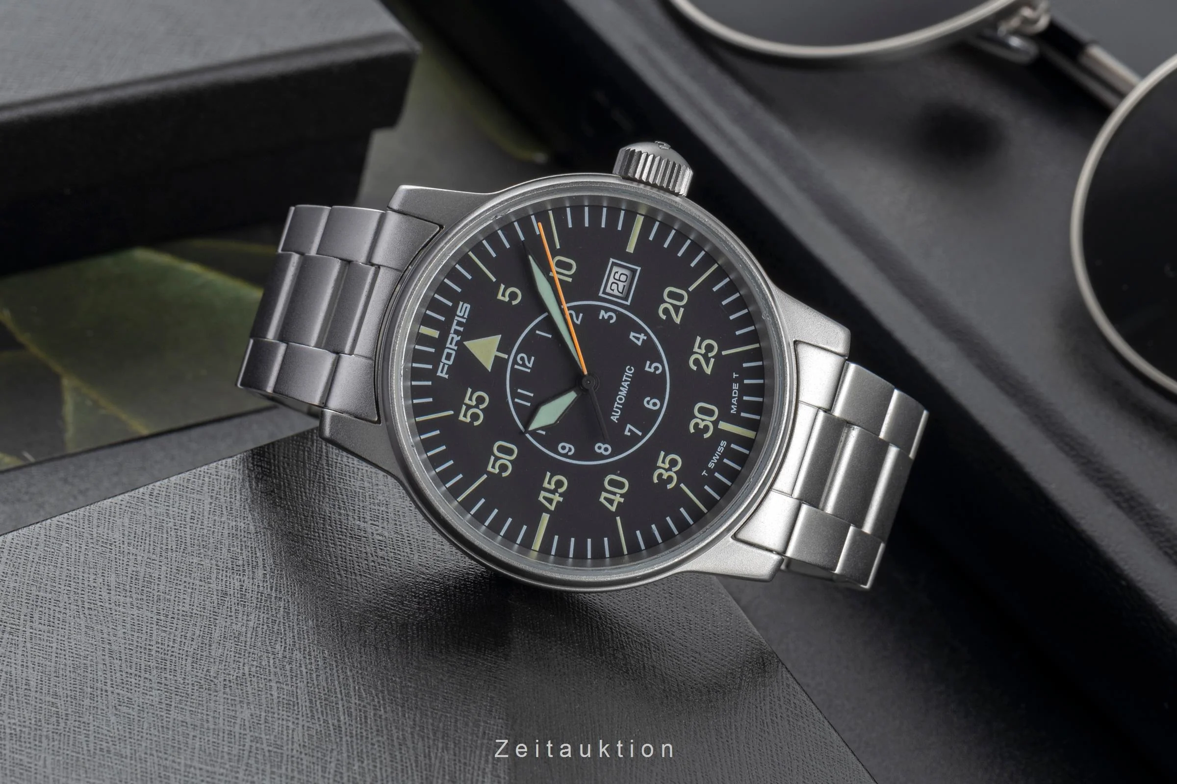 Fortis Flieger steel automatic men's watch 595.10.46.1  [2503906] - Image 3