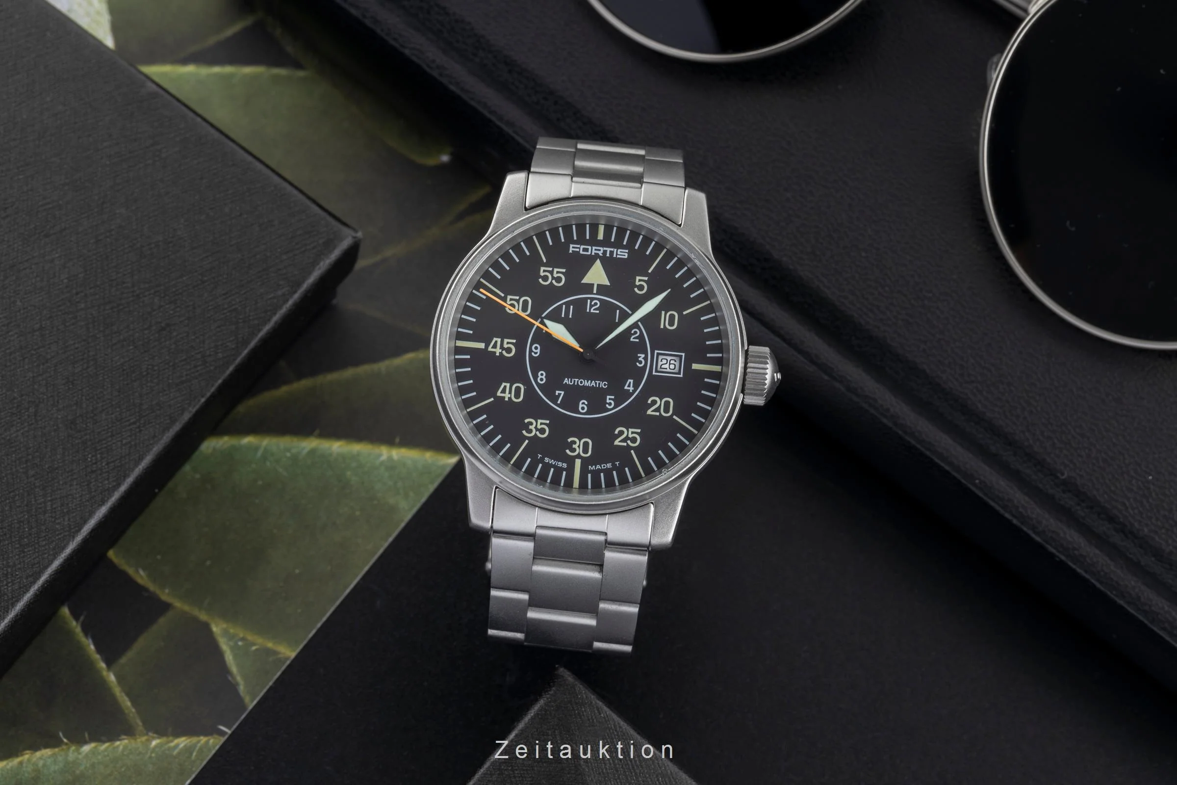 Fortis Flieger steel automatic men's watch 595.10.46.1  [2503906] - Image 4