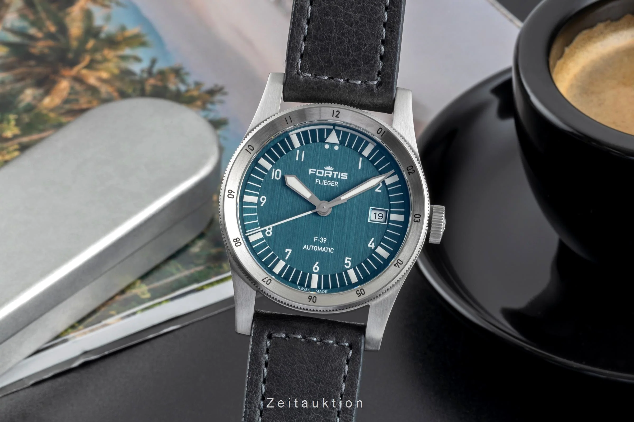 Fortis Flieger steel automatic men's watch F422.0029  [2506020] - Image 2