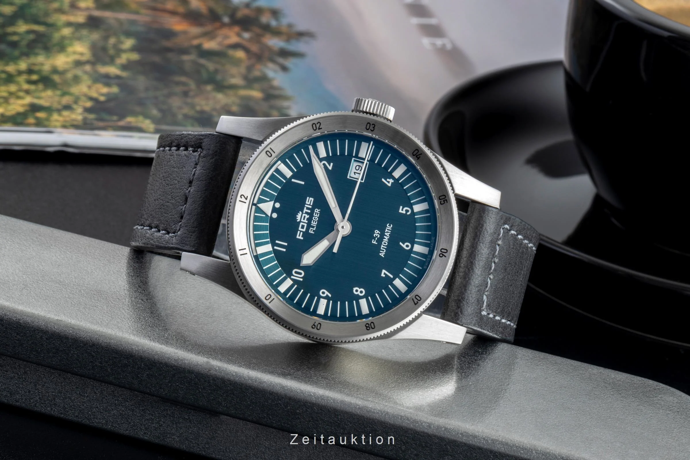 Fortis Flieger steel automatic men's watch F422.0029  [2506020] - Image 3