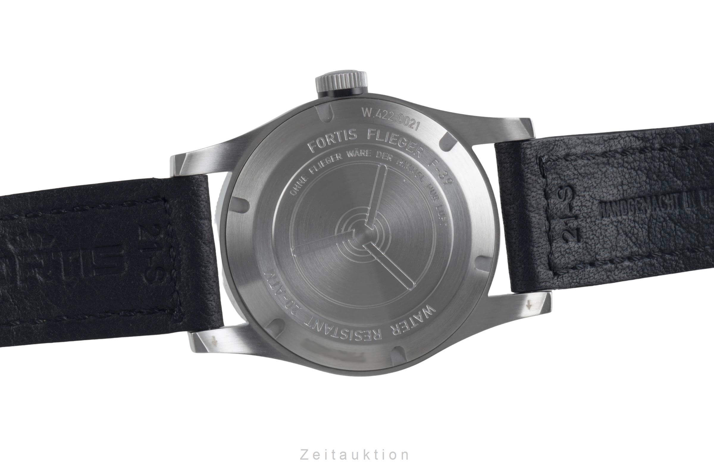 Fortis Flieger steel automatic men's watch W.422.0021  [2501518] - Image 10